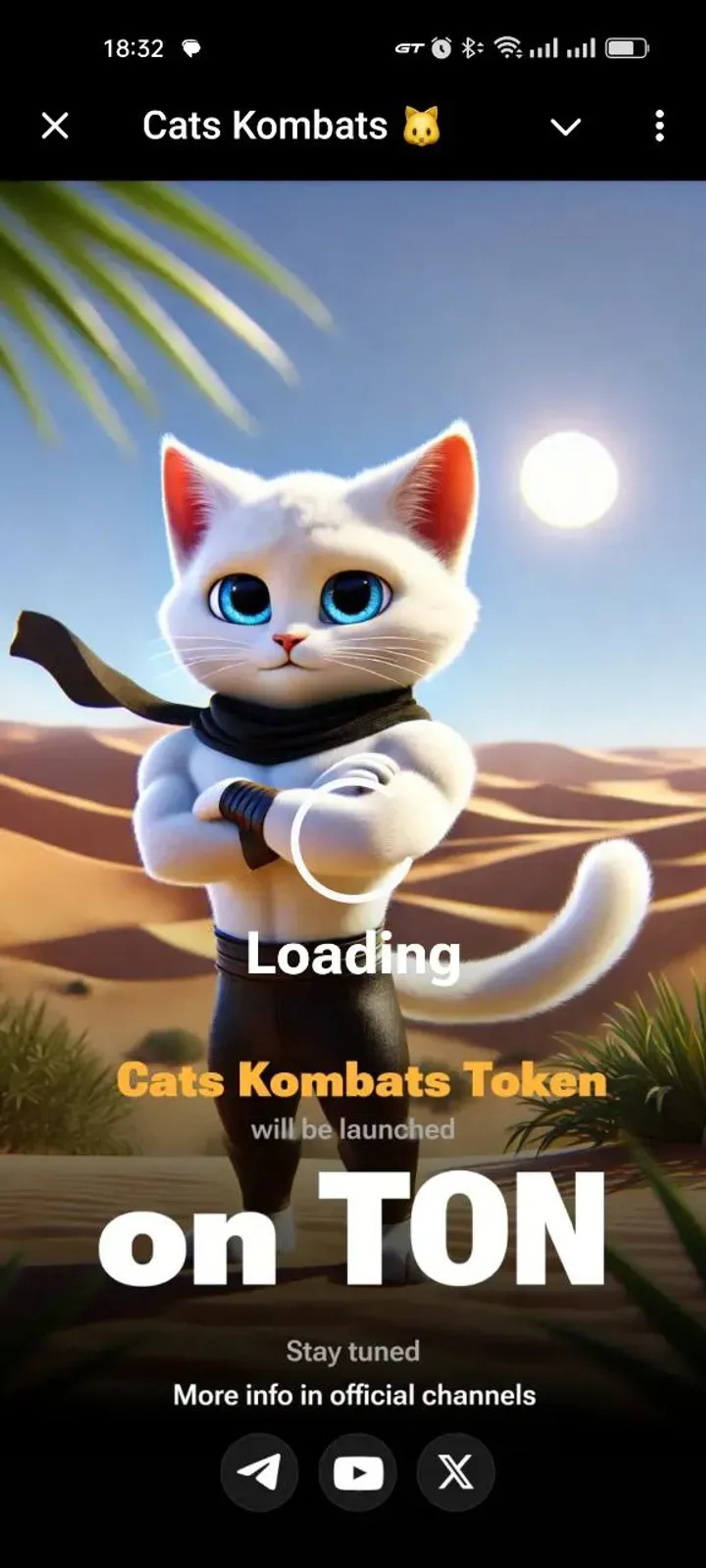 Cats Kombats 🐱 в Телеграм — скриншот 1