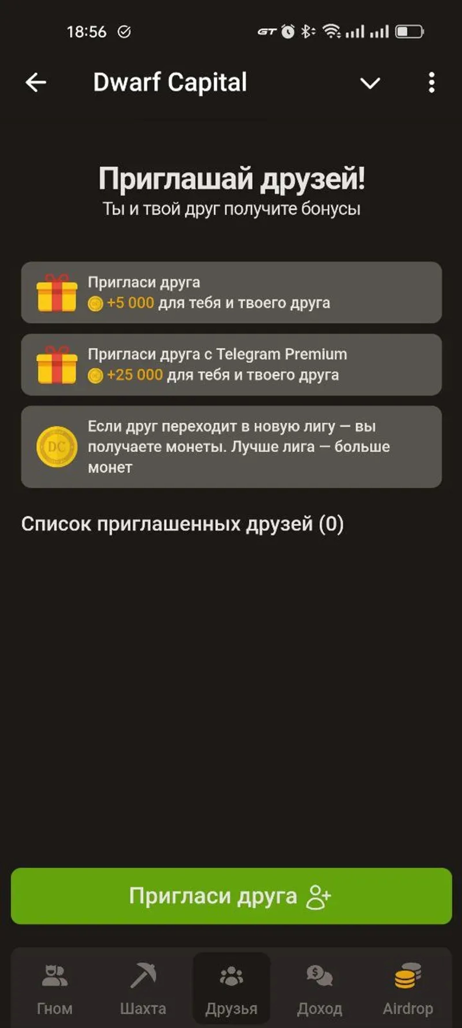 Dwarf Capital в Телеграм — скриншот 6