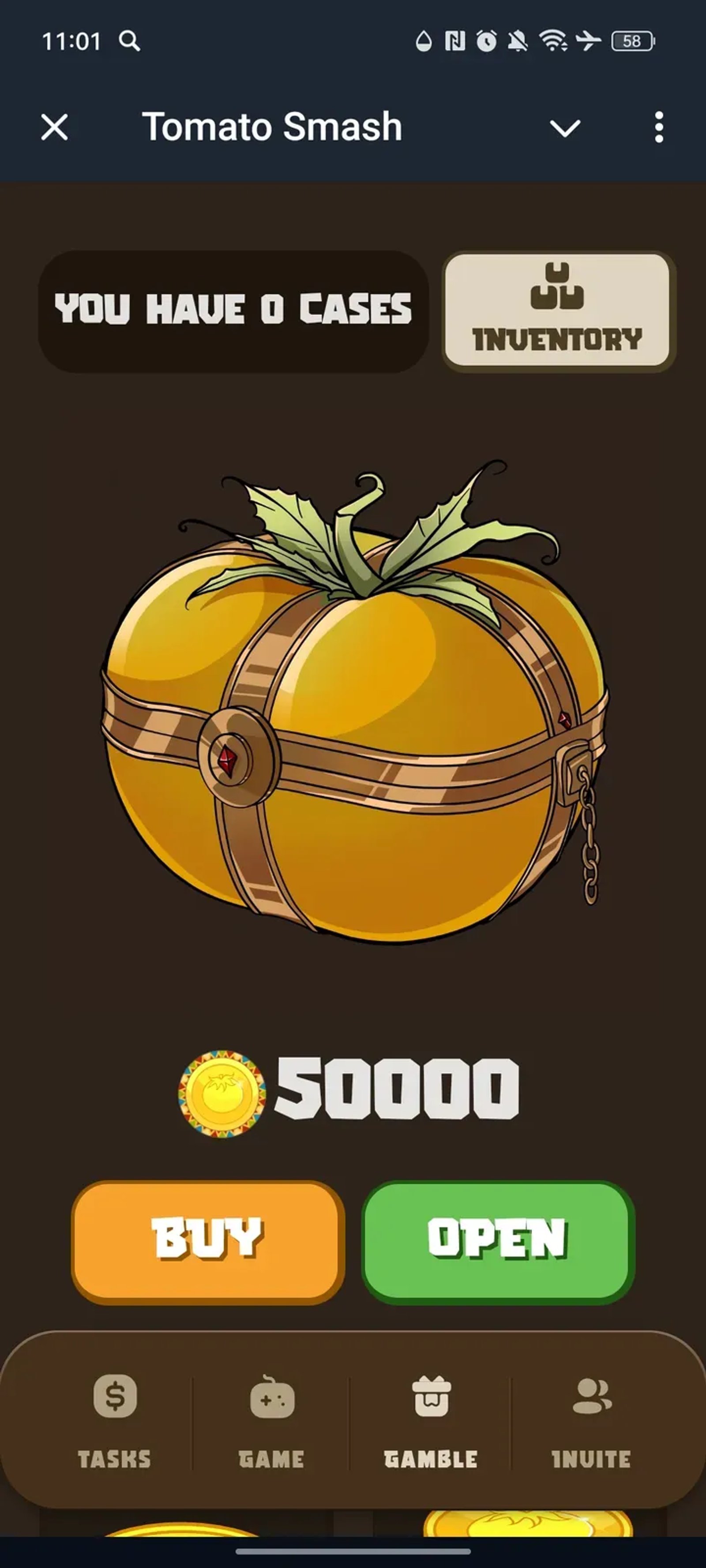 Tomato Smash в Телеграм — скриншот 3