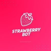 Bot Strawberry Logo Telegram