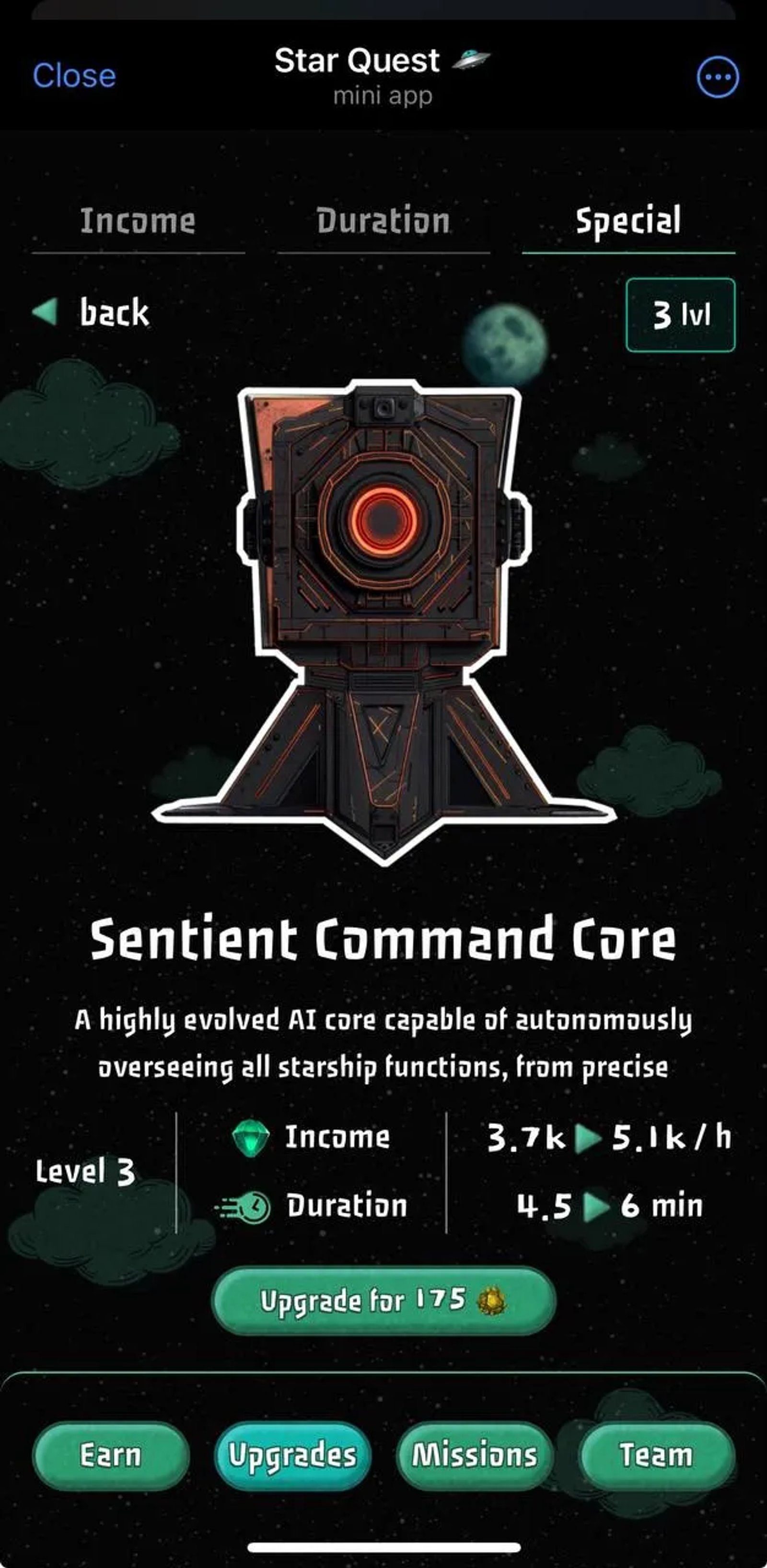 Star Quest 🛸 в Телеграм — скриншот 3