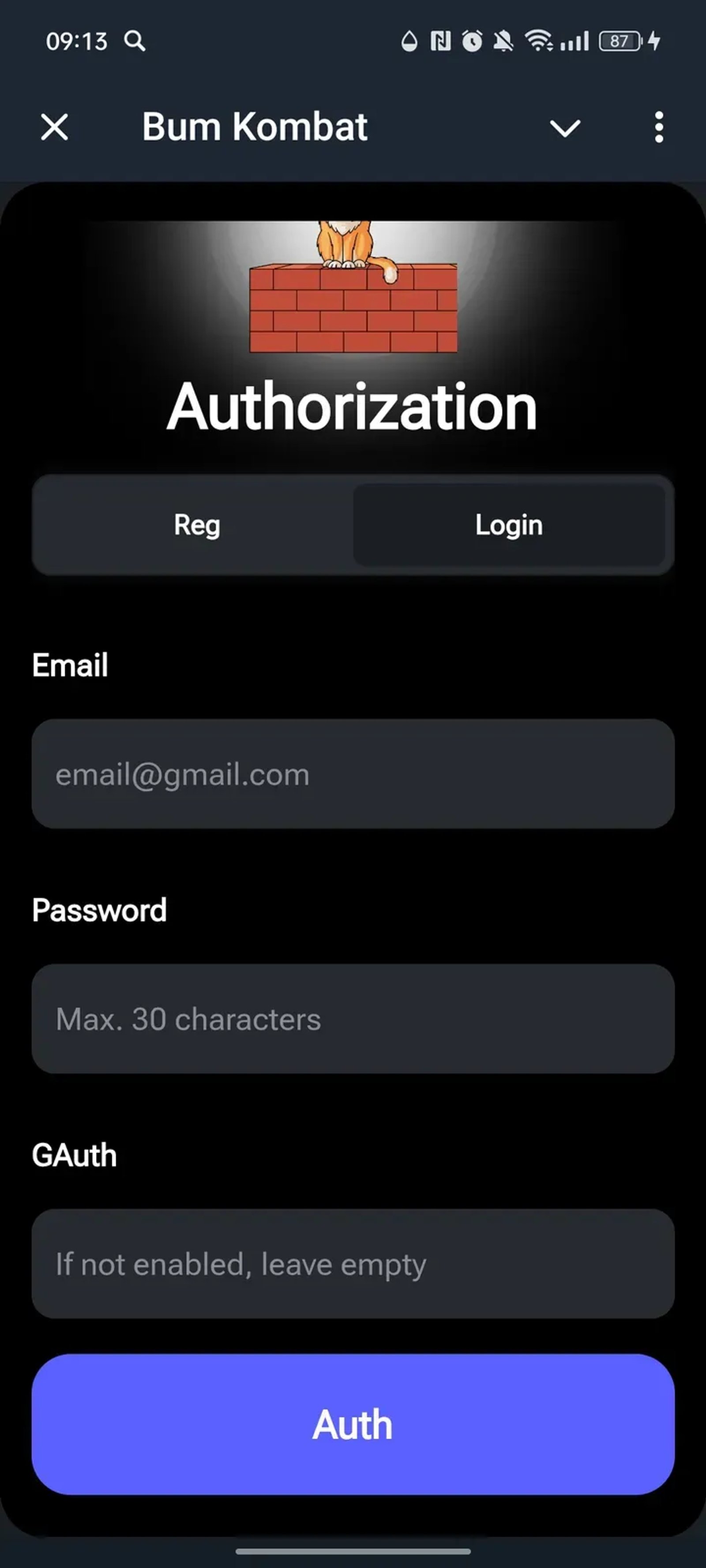 Bum Kombat в Телеграм — скриншот 3