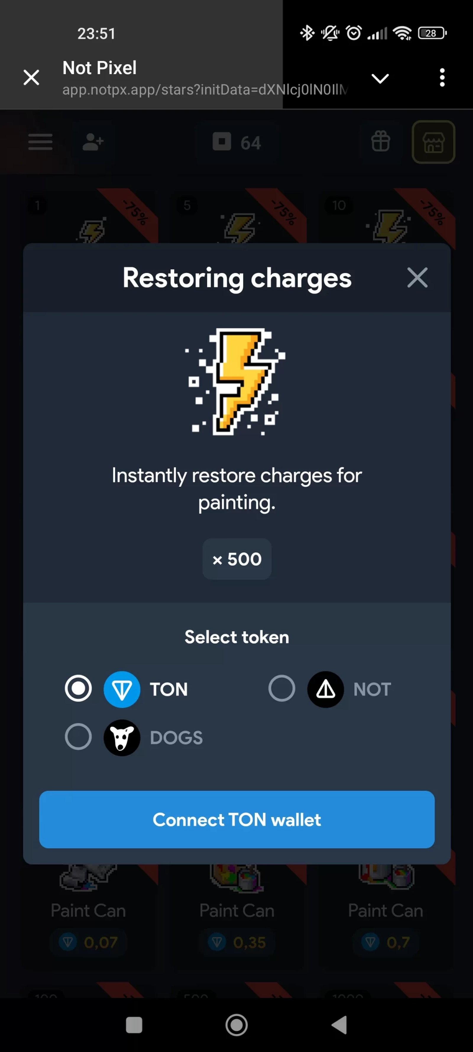 Not Pixel Telegram Screenshot 1