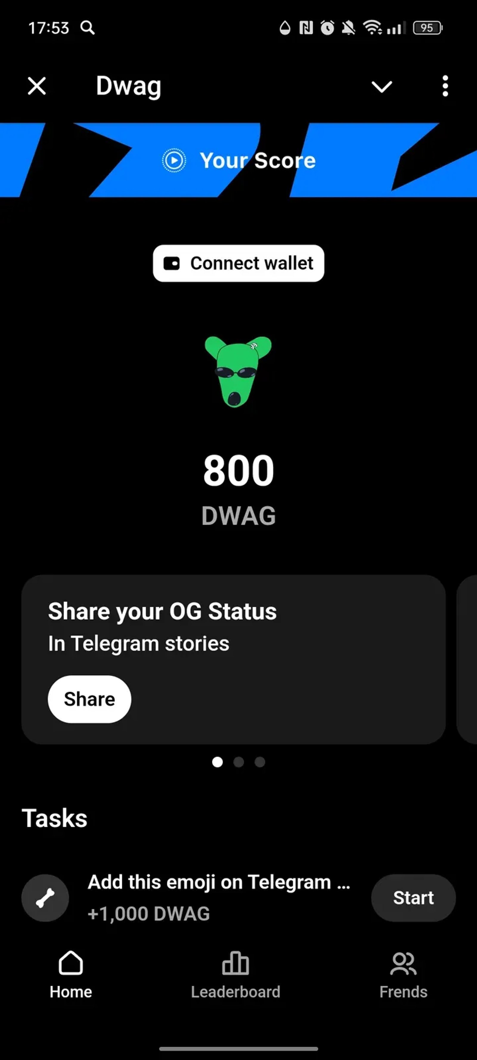 Dwag в Телеграм — скриншот 1