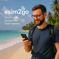 eSIM2Go | eSIM for Travelers & Digital Nomads Telegram Logo