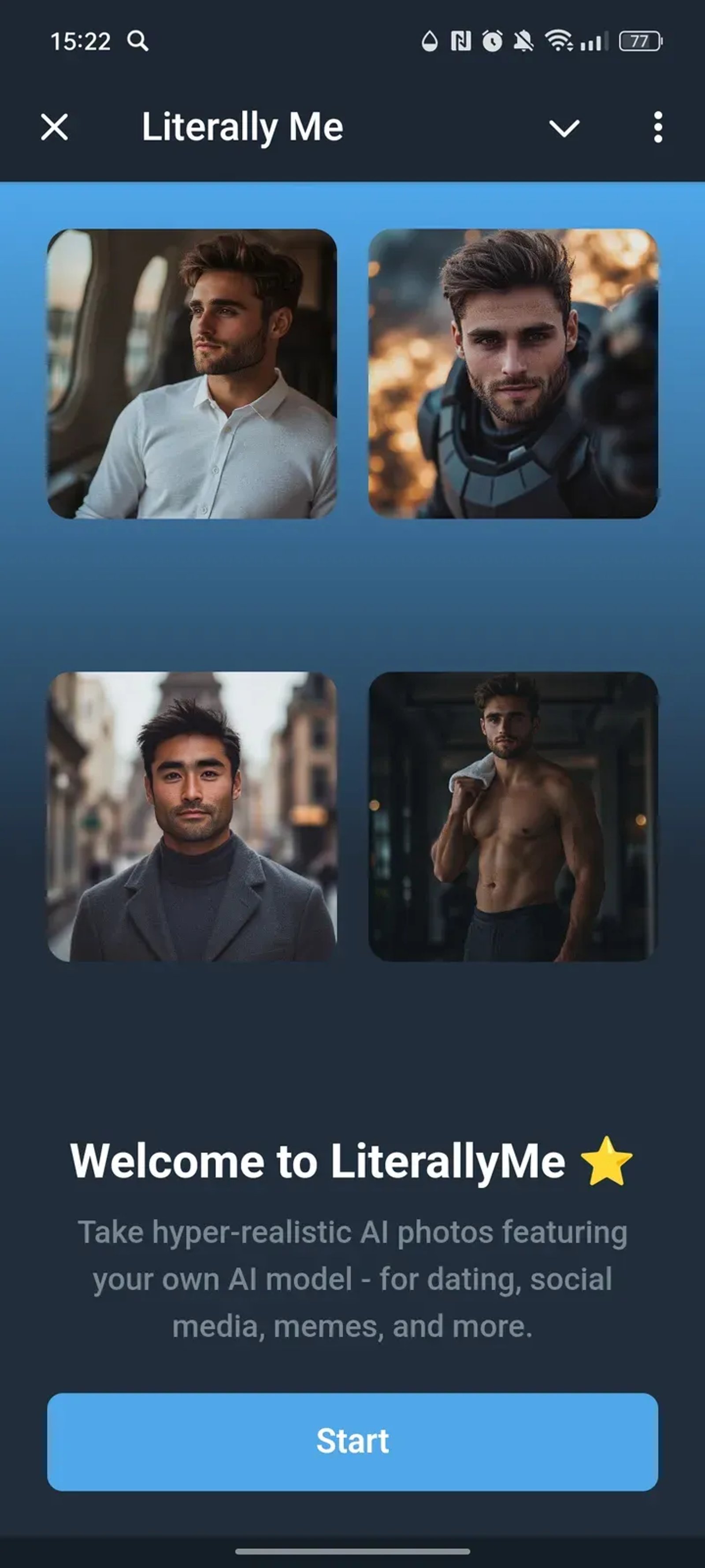 Literally Me в Телеграм — скриншот 1