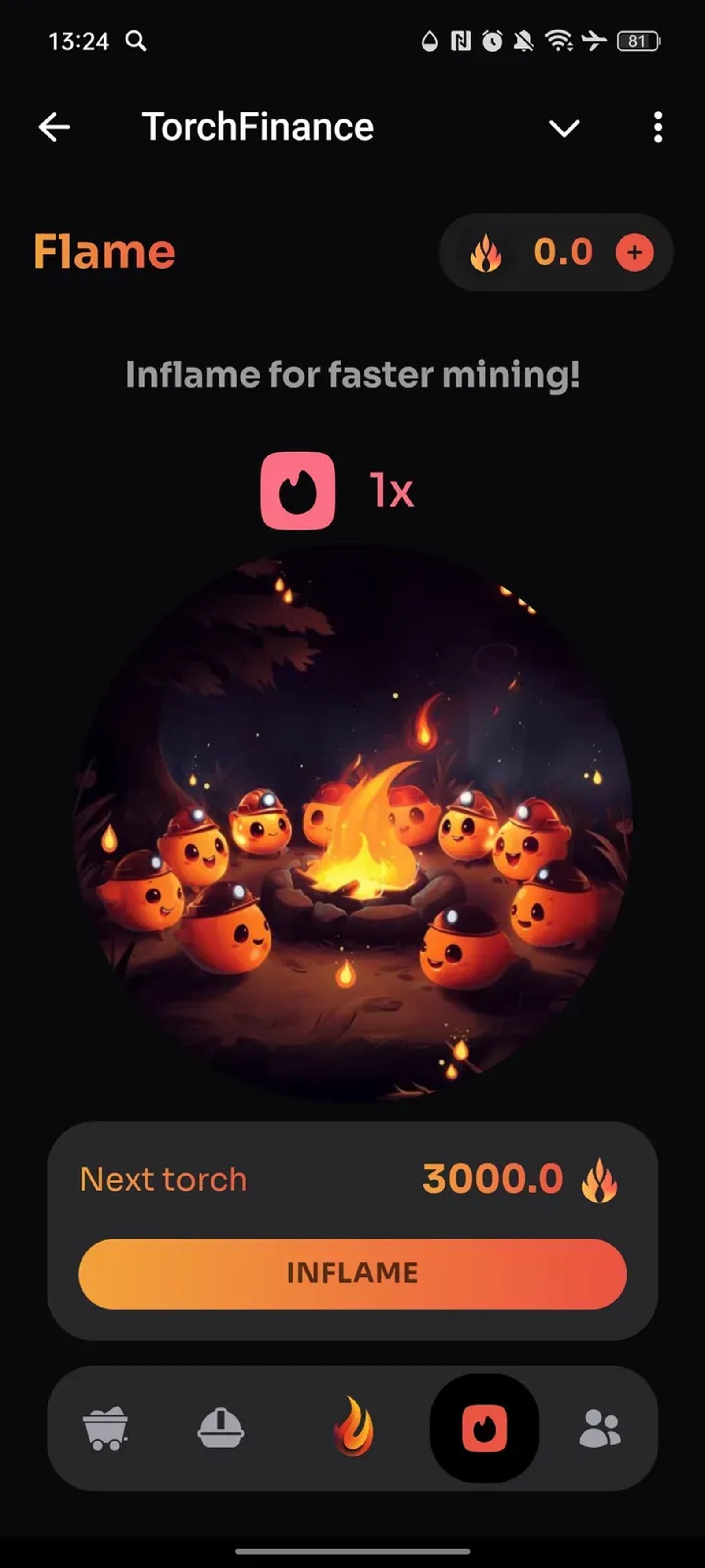 Torch DEX в Телеграм — скриншот 2