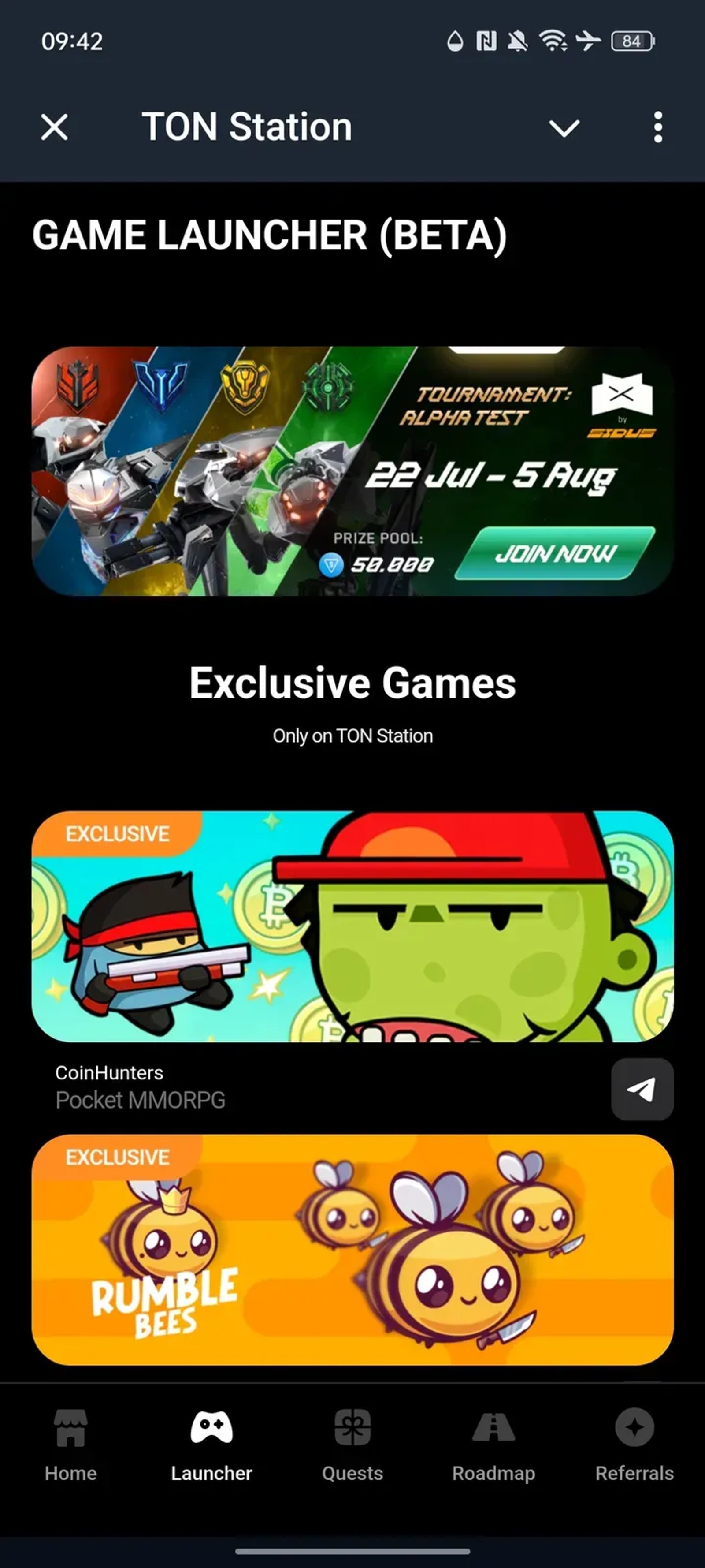 TON Station APP в Телеграм — скриншот 2