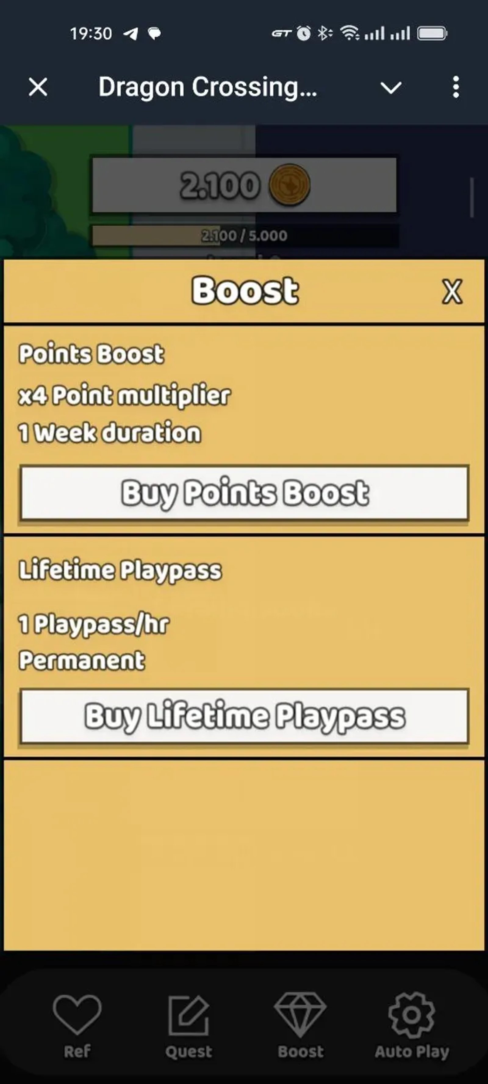 Dragon Crossing TON в Телеграм — скриншот 3