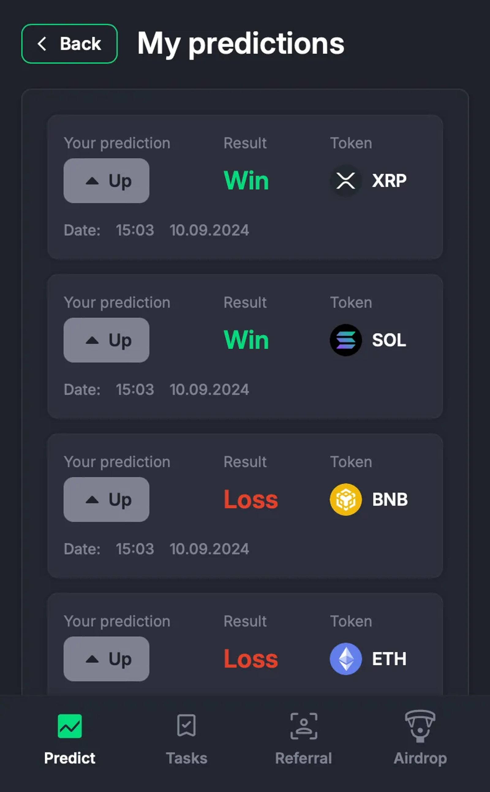 Primex PricePulse в Телеграм — скриншот 3