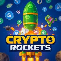 Crypto 🚀 Rockets Logo Telegram