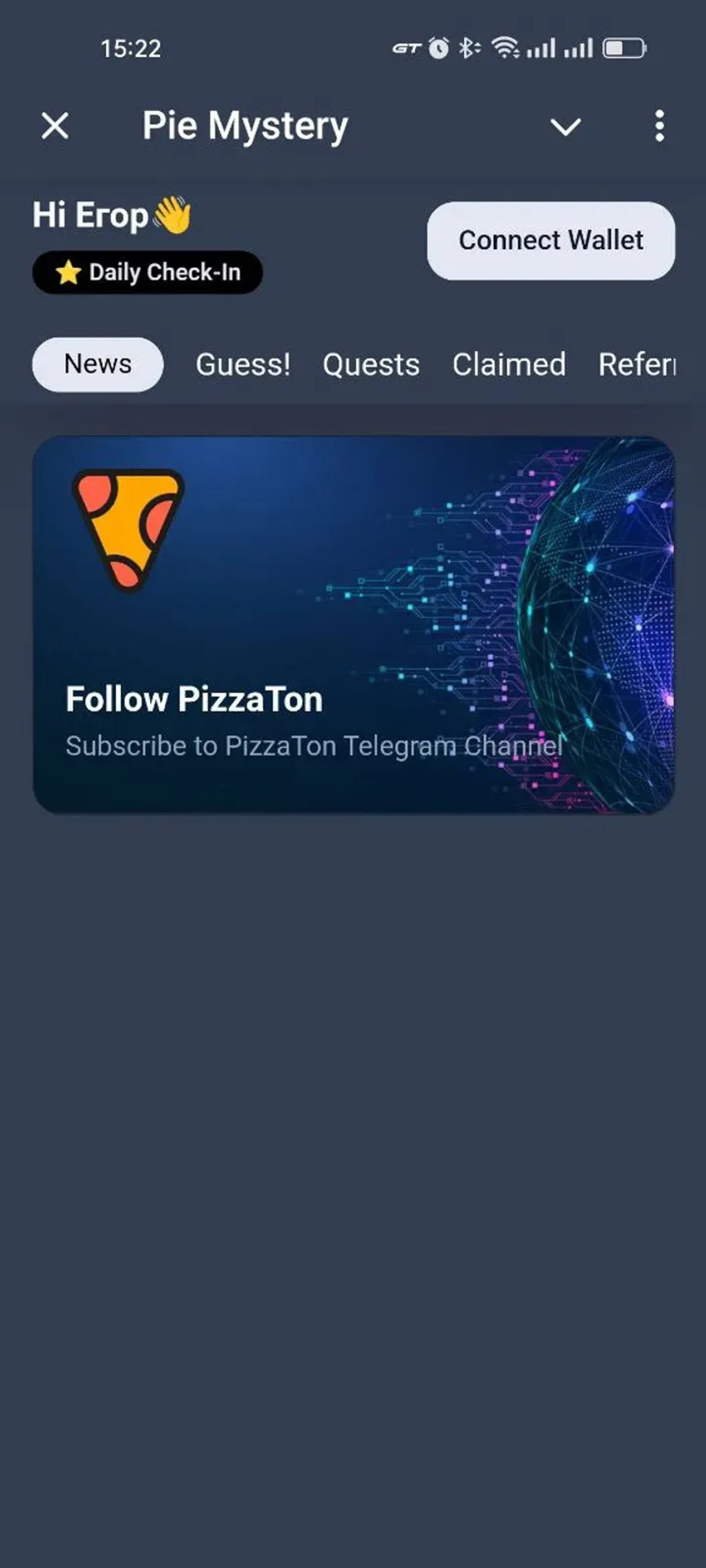 Pie Mystery в Телеграм — скриншот 5