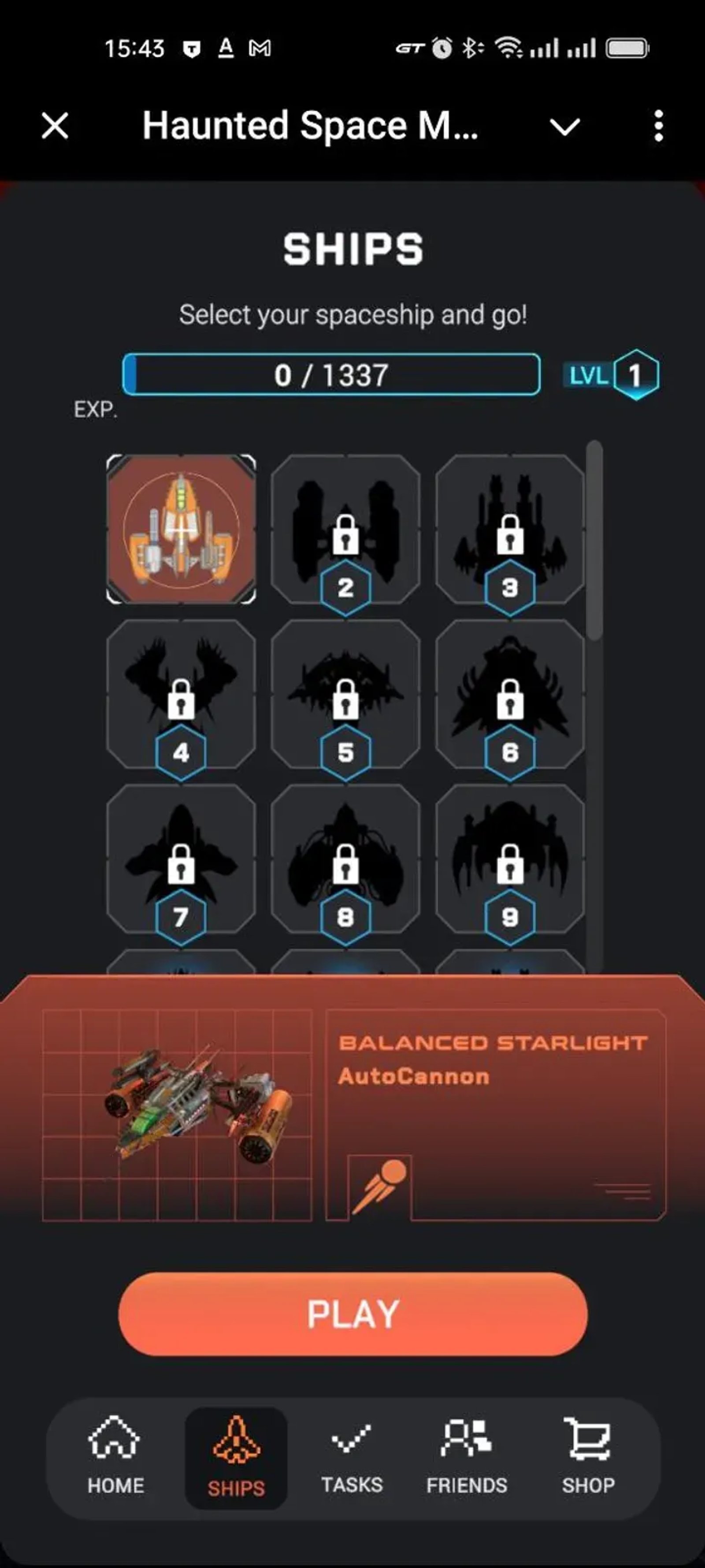 Haunted Space Minigame Telegram Screenshot 3