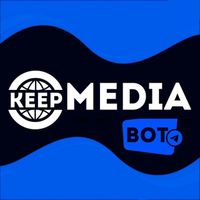 Keep Media Bot | Musiqalar | Instagram | TikTok Logo Telegram