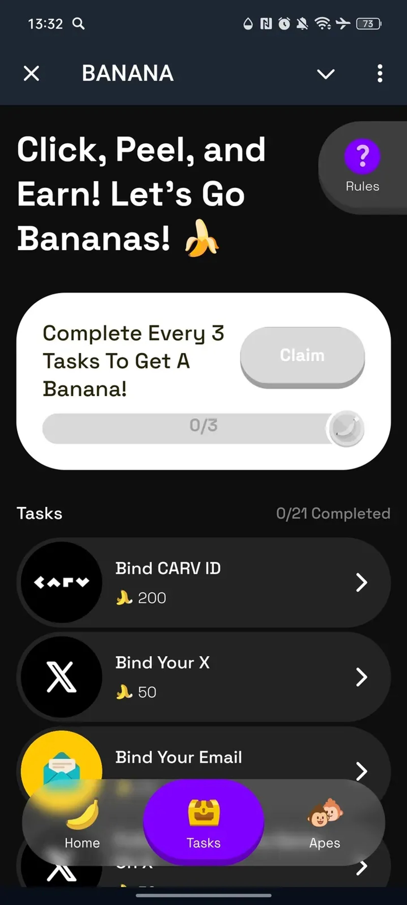 BANANA в Телеграм — скриншот 2