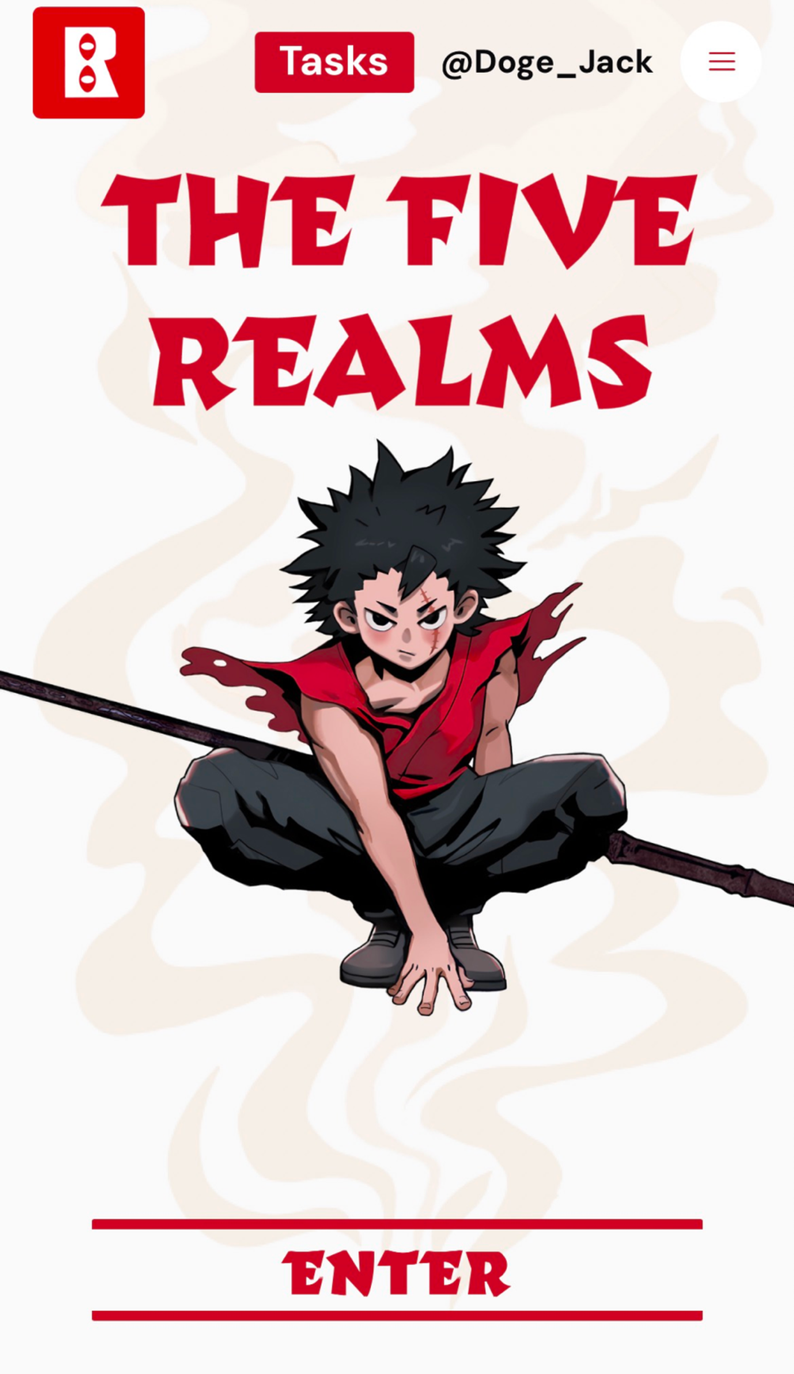 The Five Realms в Телеграм — скриншот 1