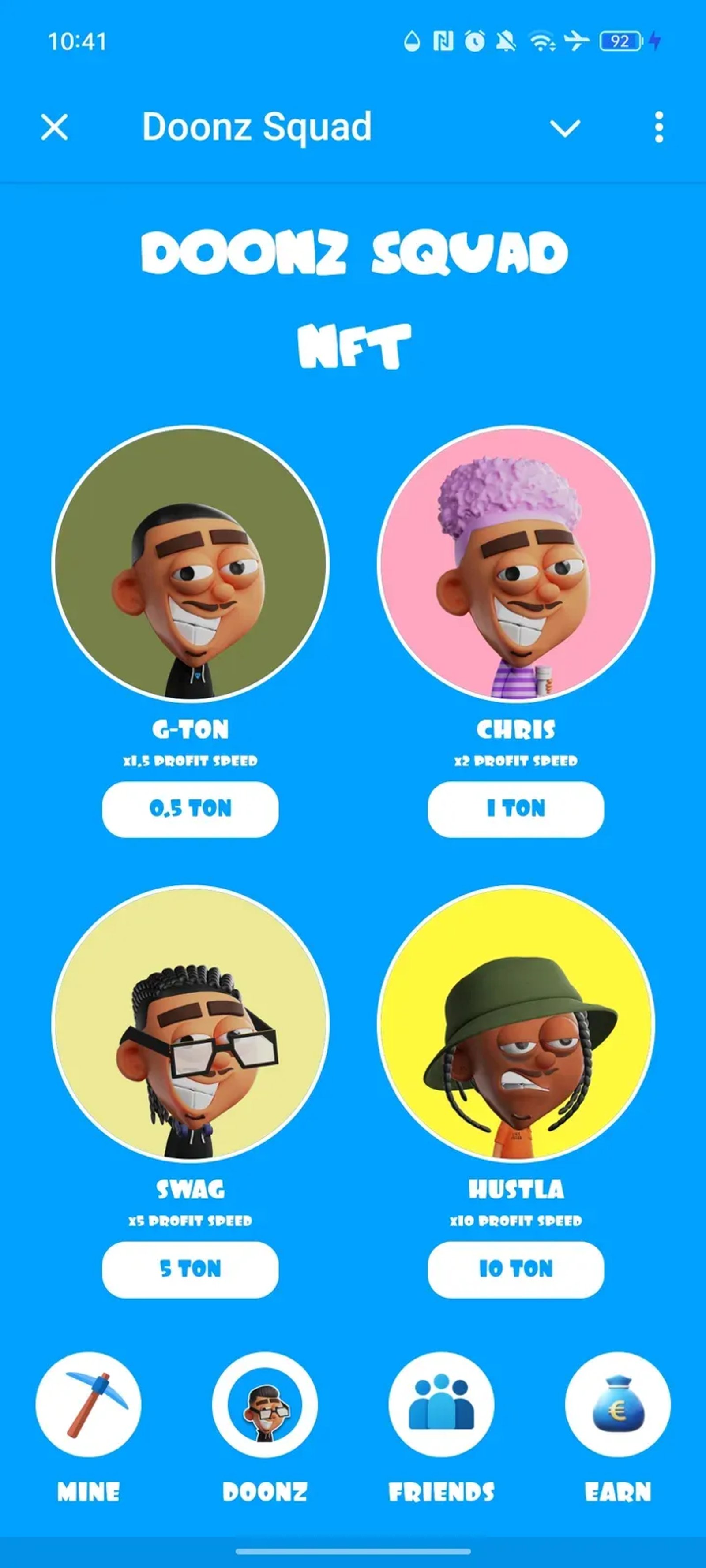 Doonz Squad в Телеграм — скриншот 2