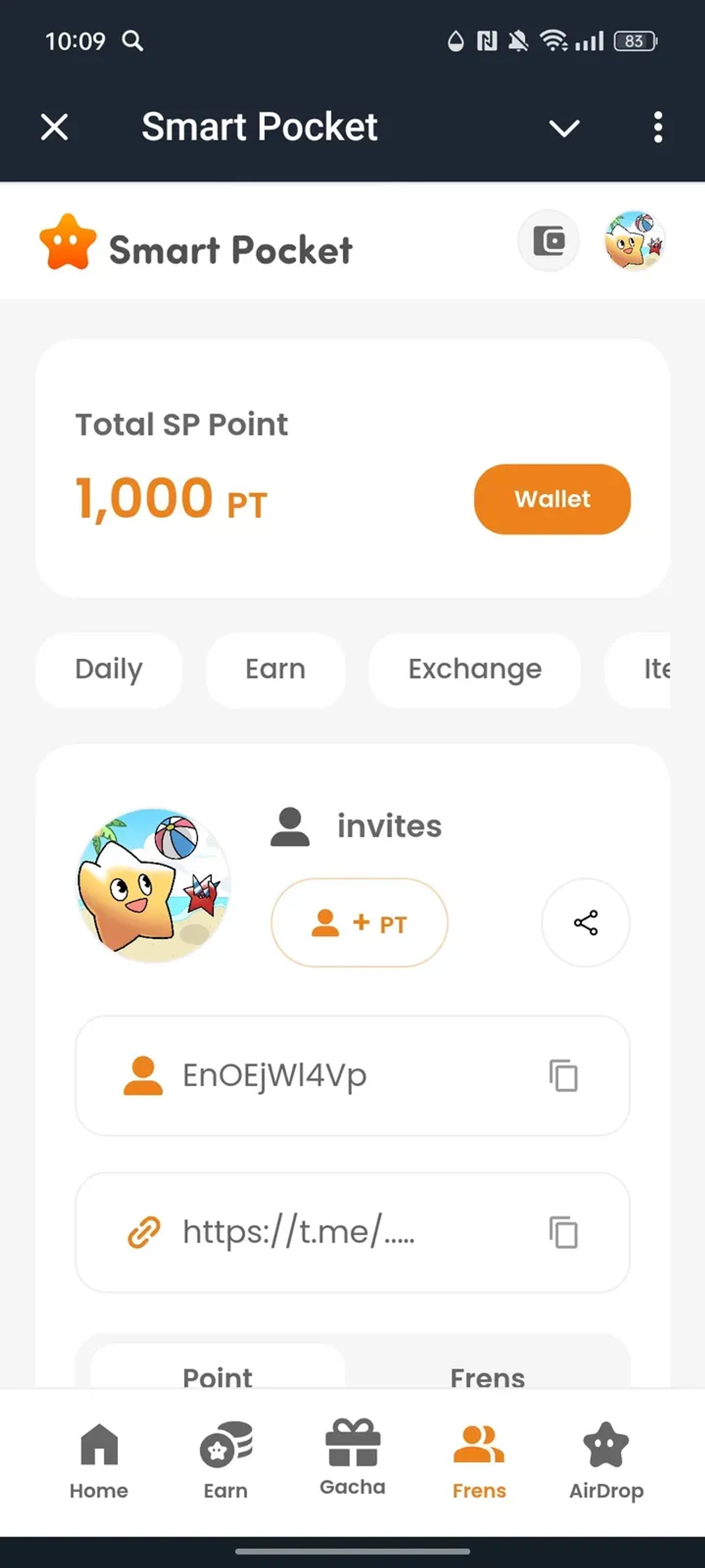 Smart Pocket в Телеграм — скриншот 4