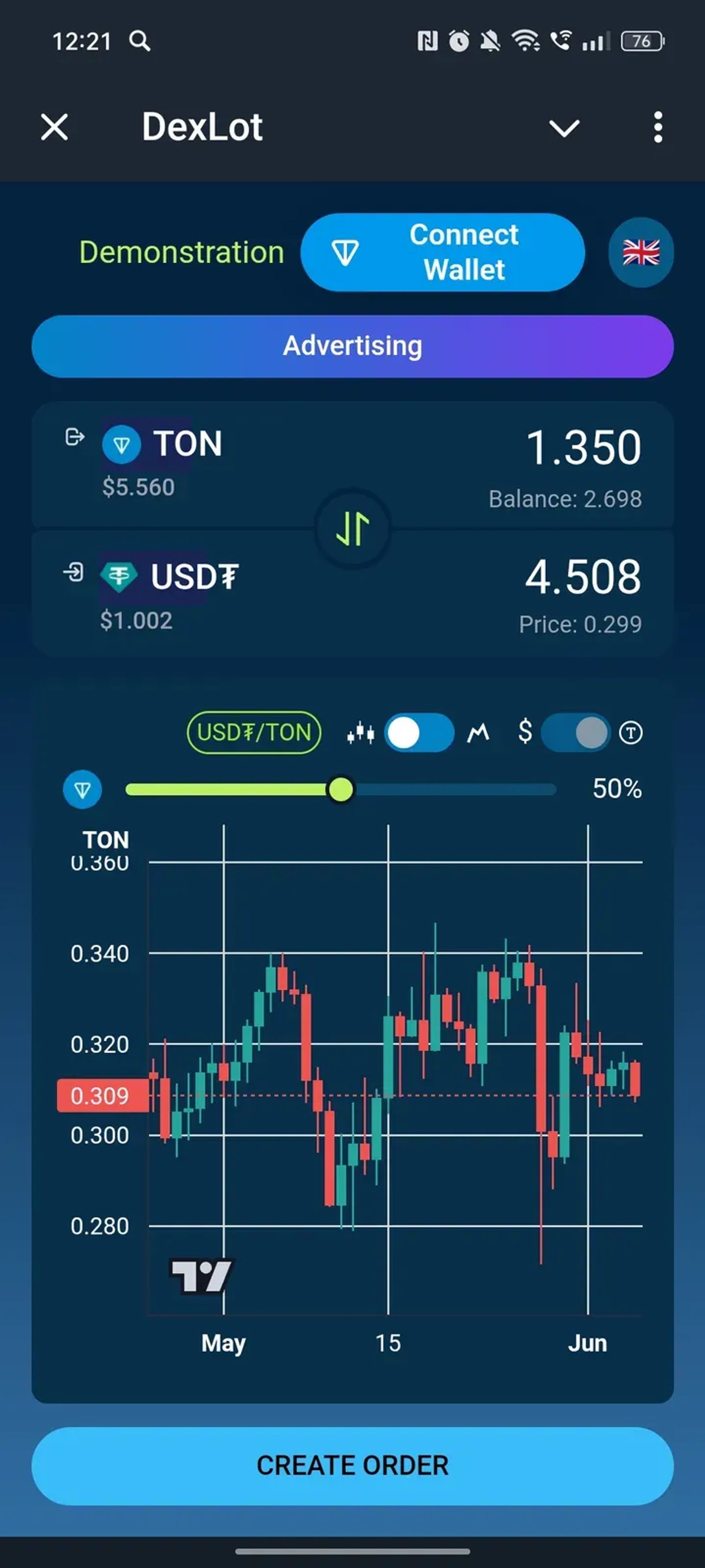 DexLot в Телеграм — скриншот 2