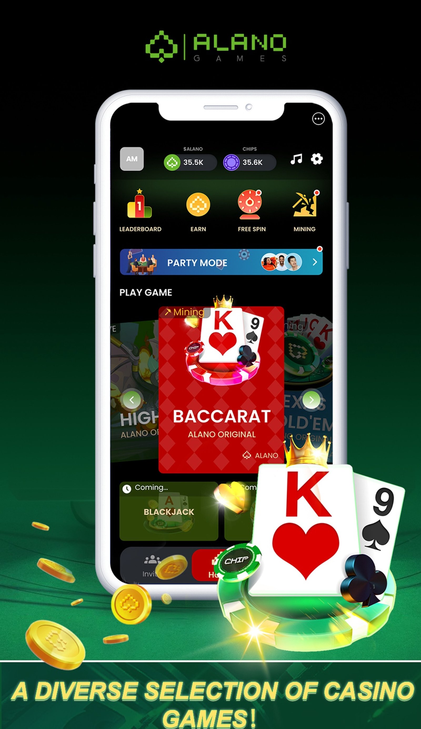 AlanoGames в Телеграм — скриншот 1