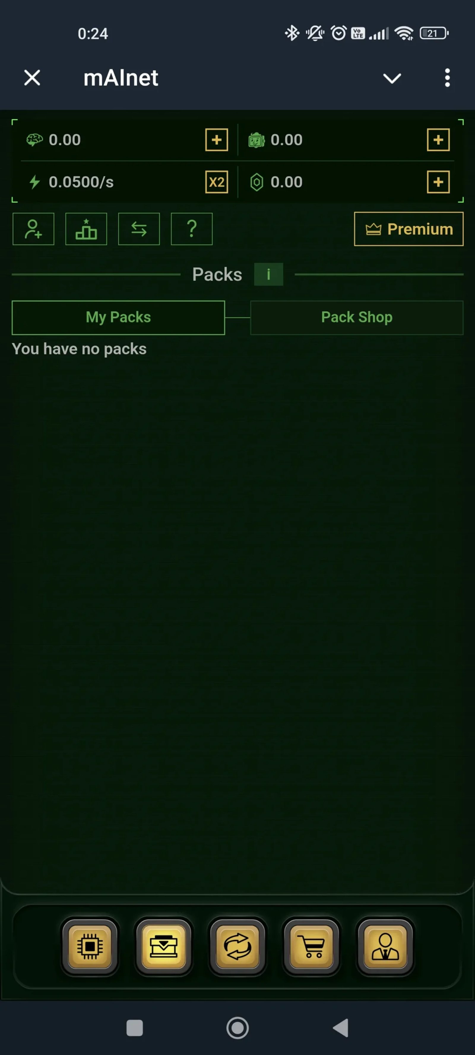 mAInet Telegram Screenshot 2