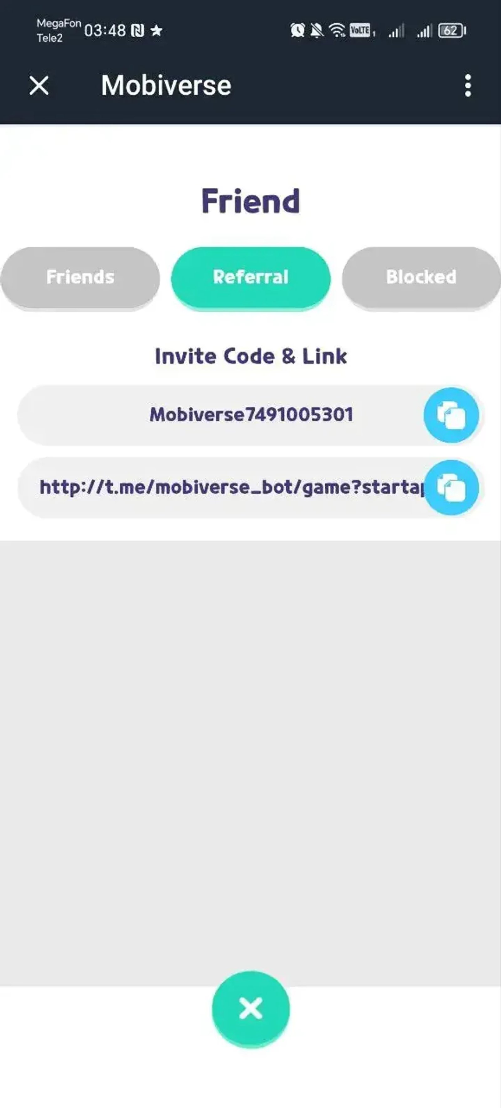 Mobiverse в Телеграм — скриншот 2