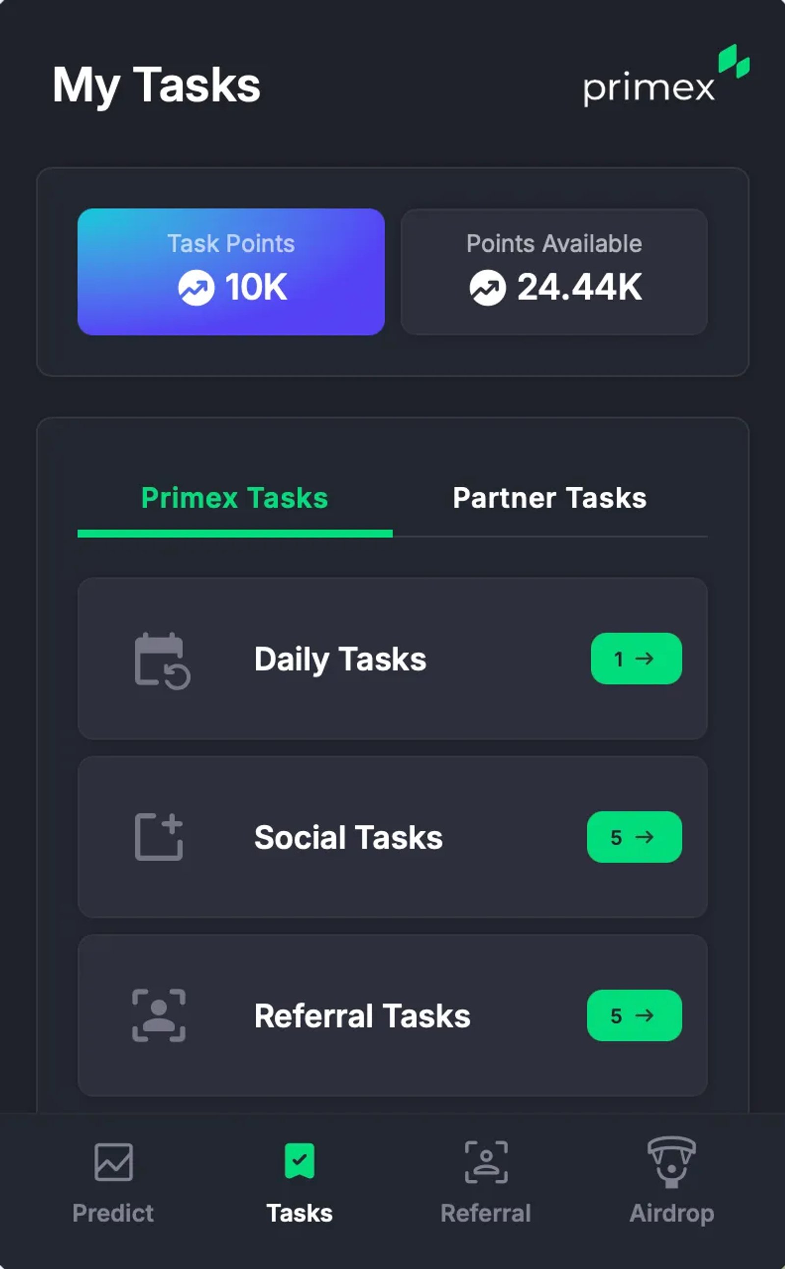Primex PricePulse в Телеграм — скриншот 5