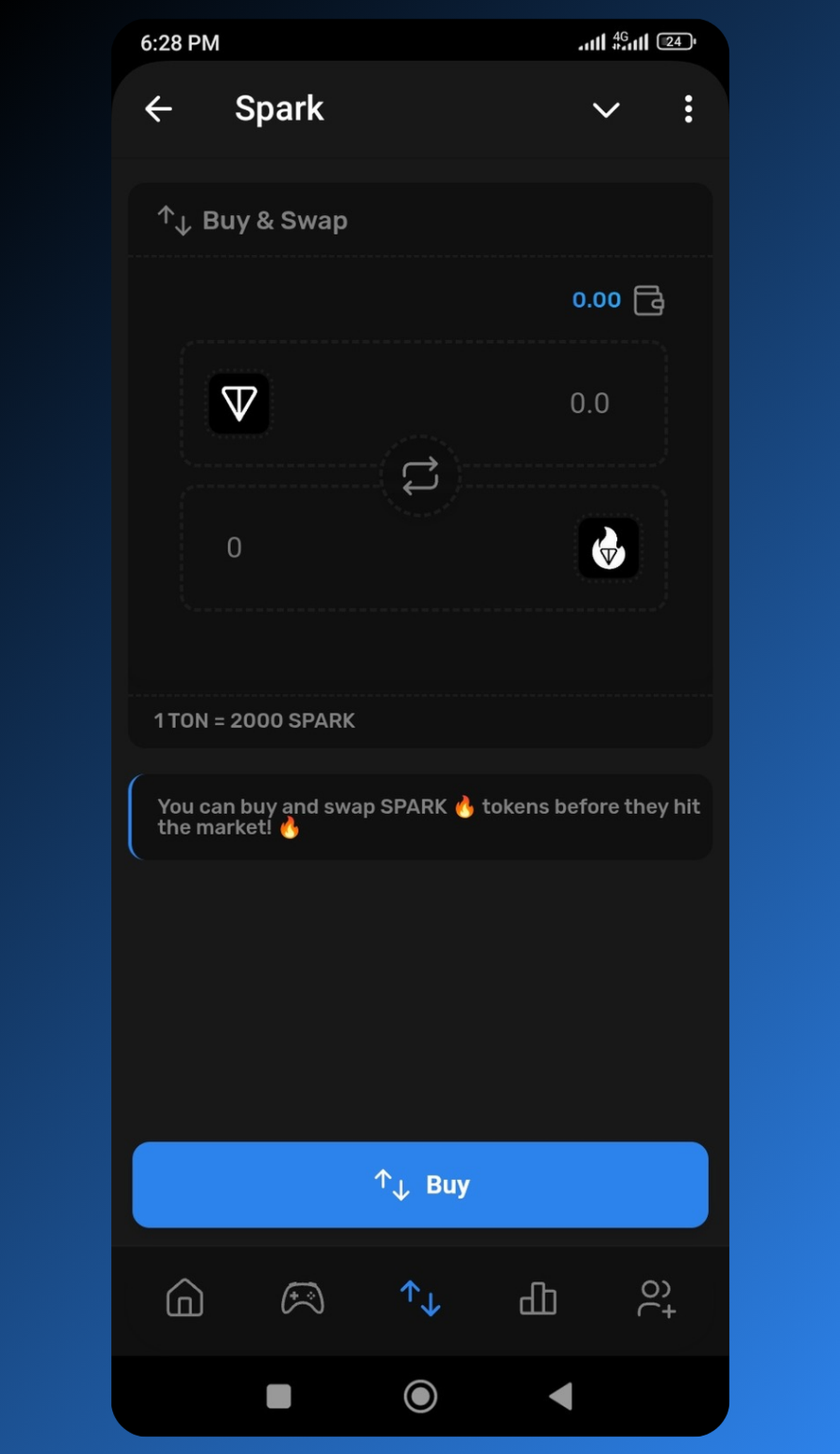 Spark в Телеграм — скриншот 3
