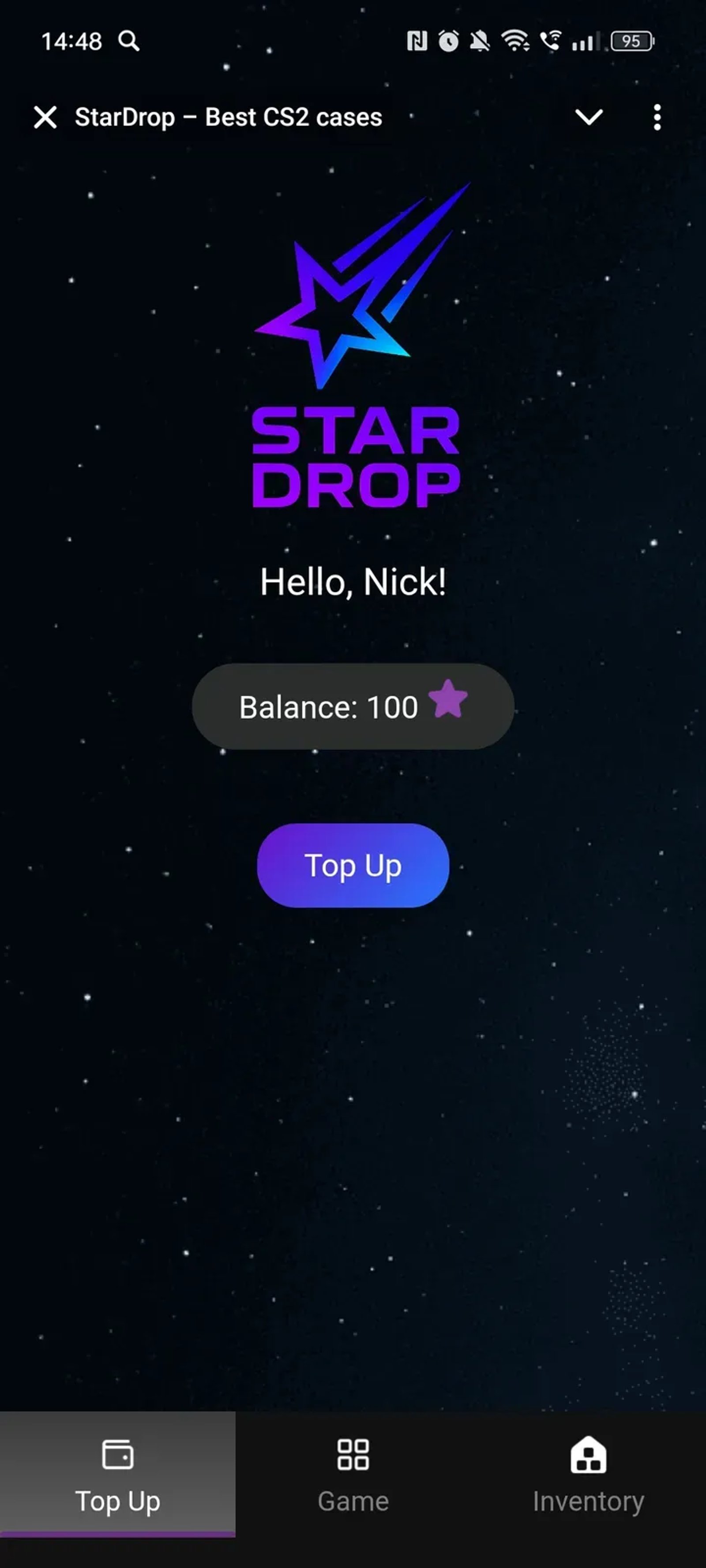 StarDrop – Best CS2 cases в Телеграм — скриншот 1