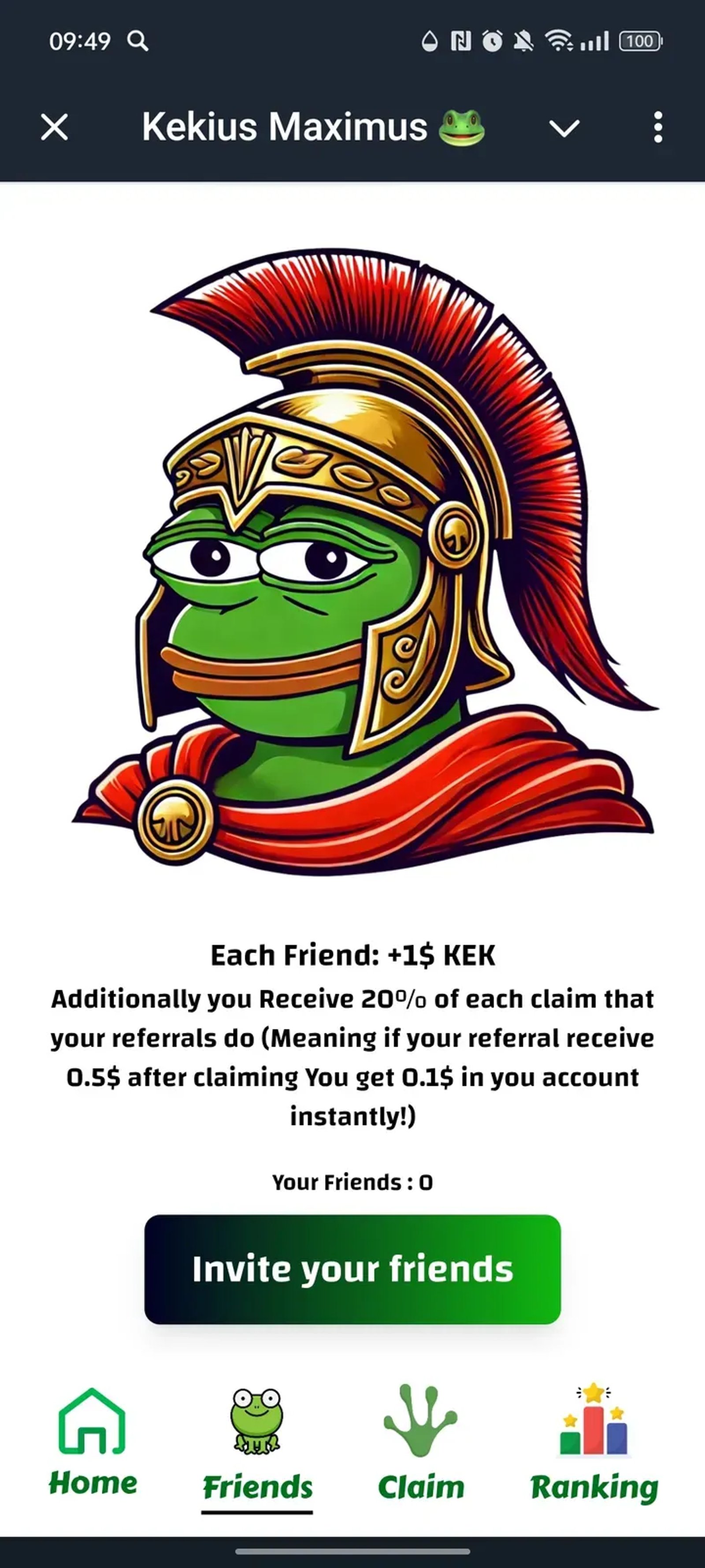 Kekius Maximus 🐸 в Телеграм — скриншот 2