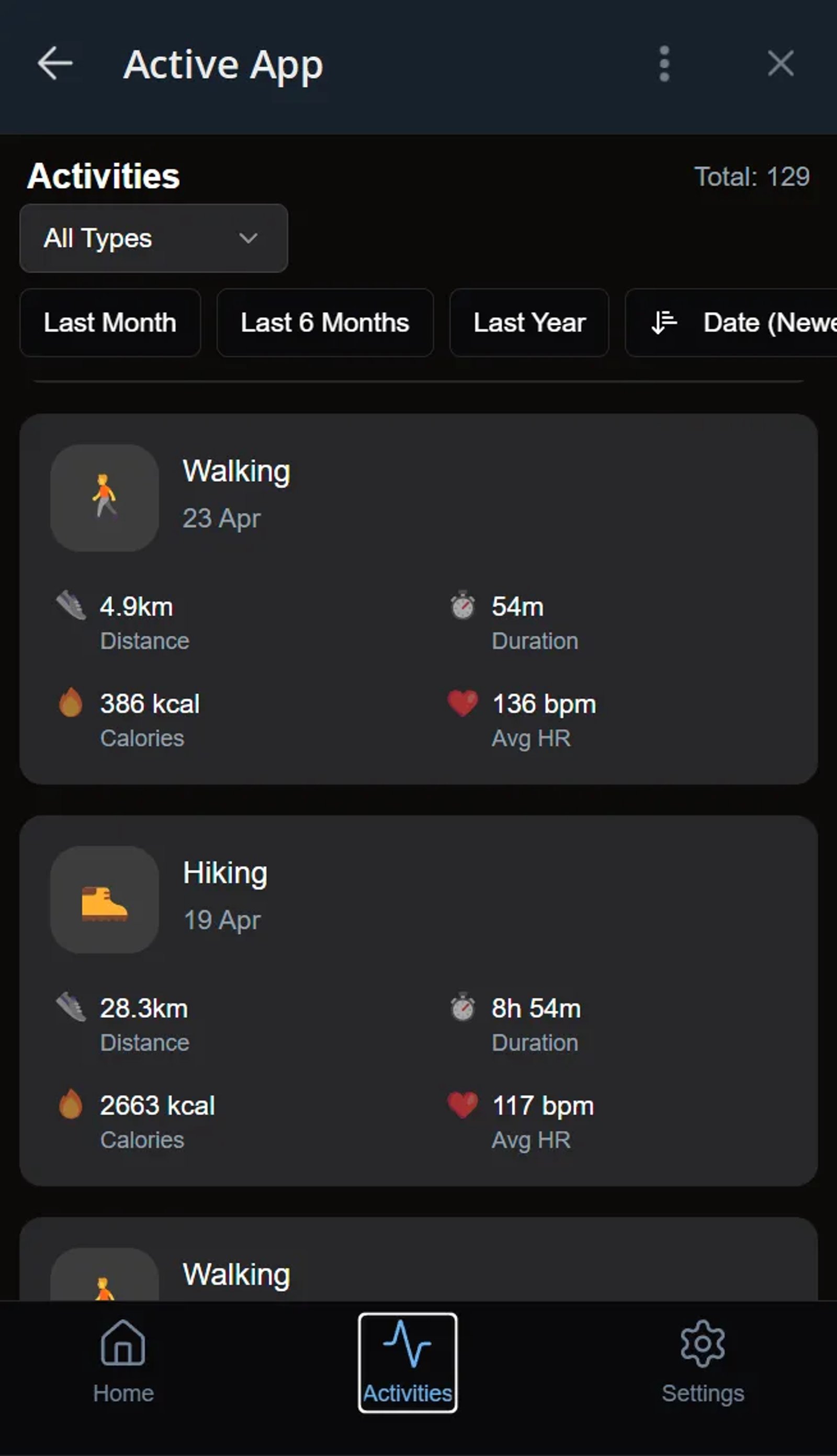 Active App в Телеграм — скриншот 1