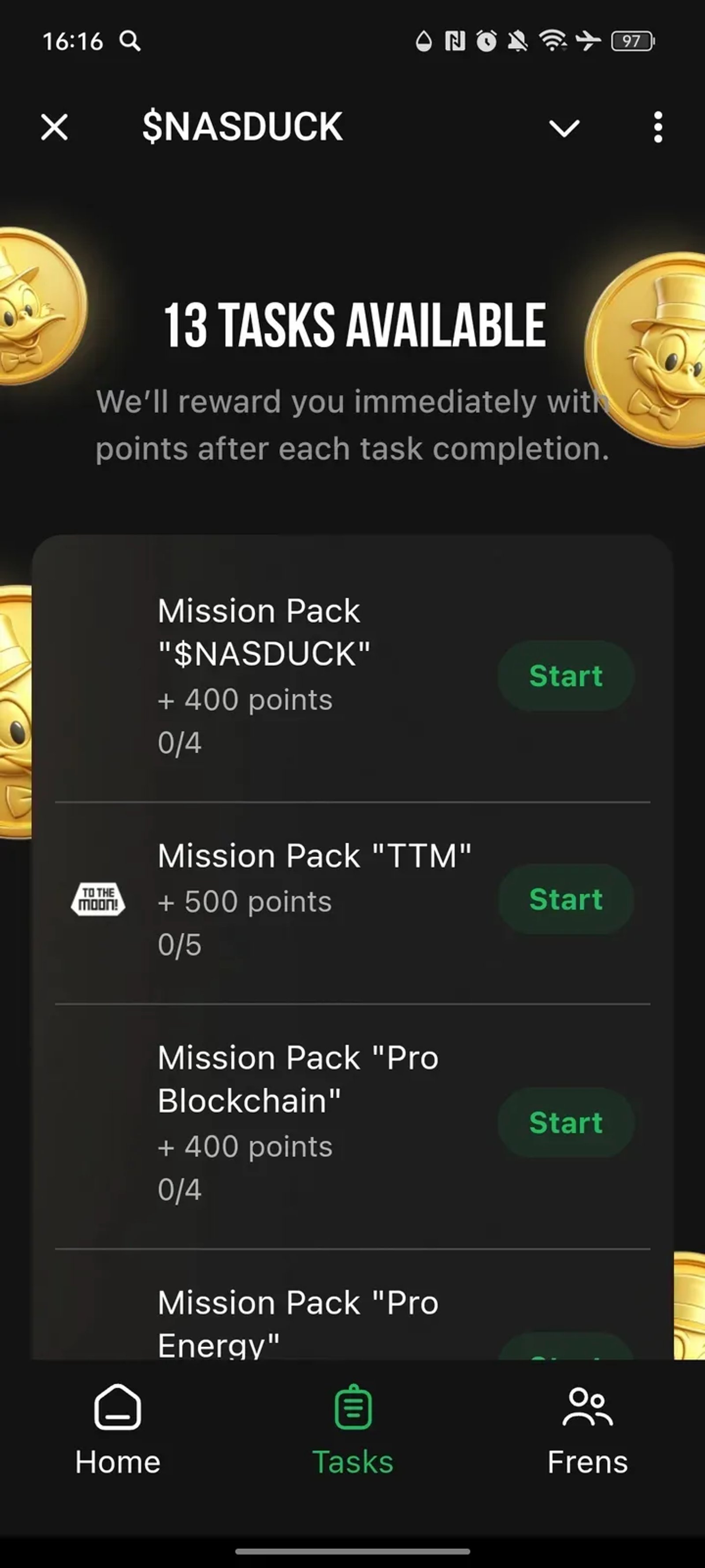$NASDUCK в Телеграм — скриншот 2