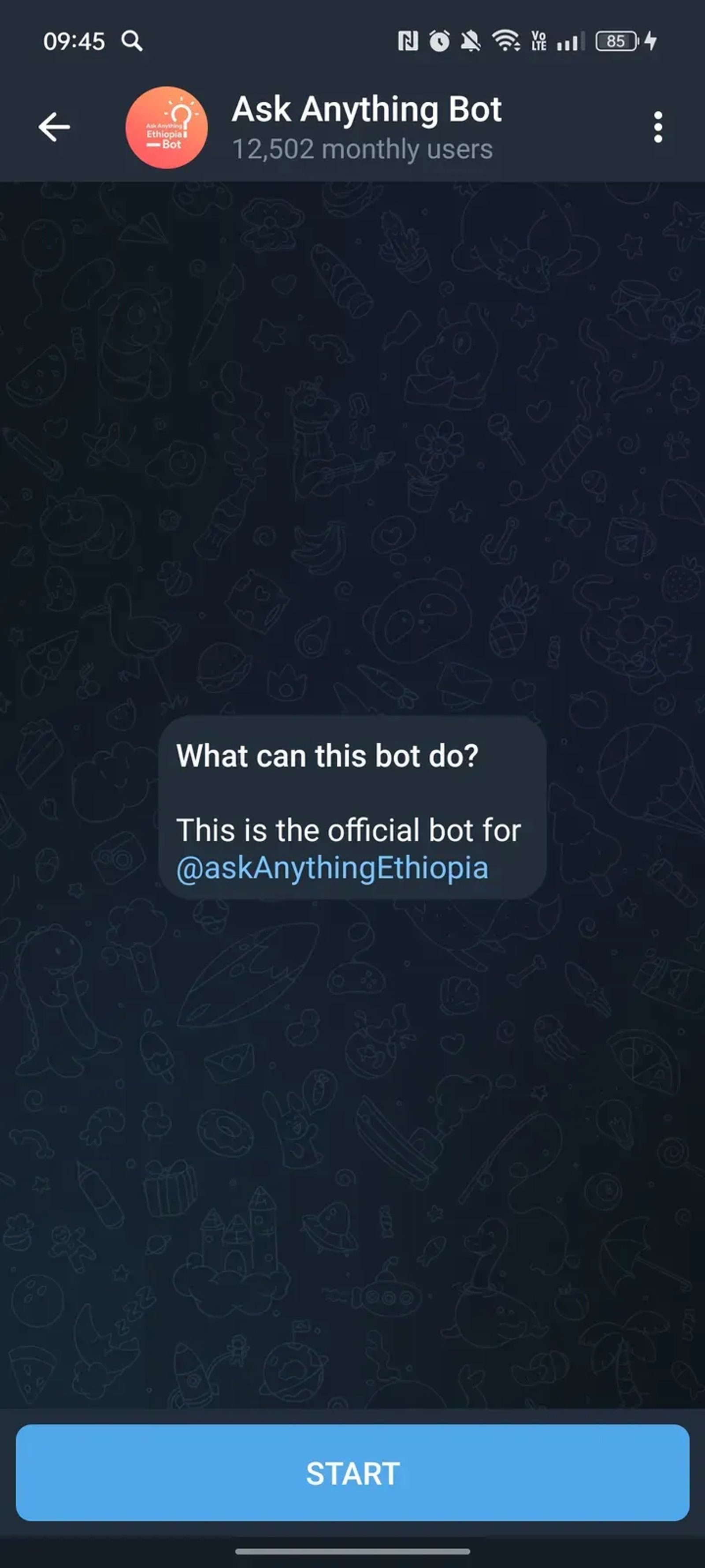 Ask Anything Bot Telegram Screenshot 3