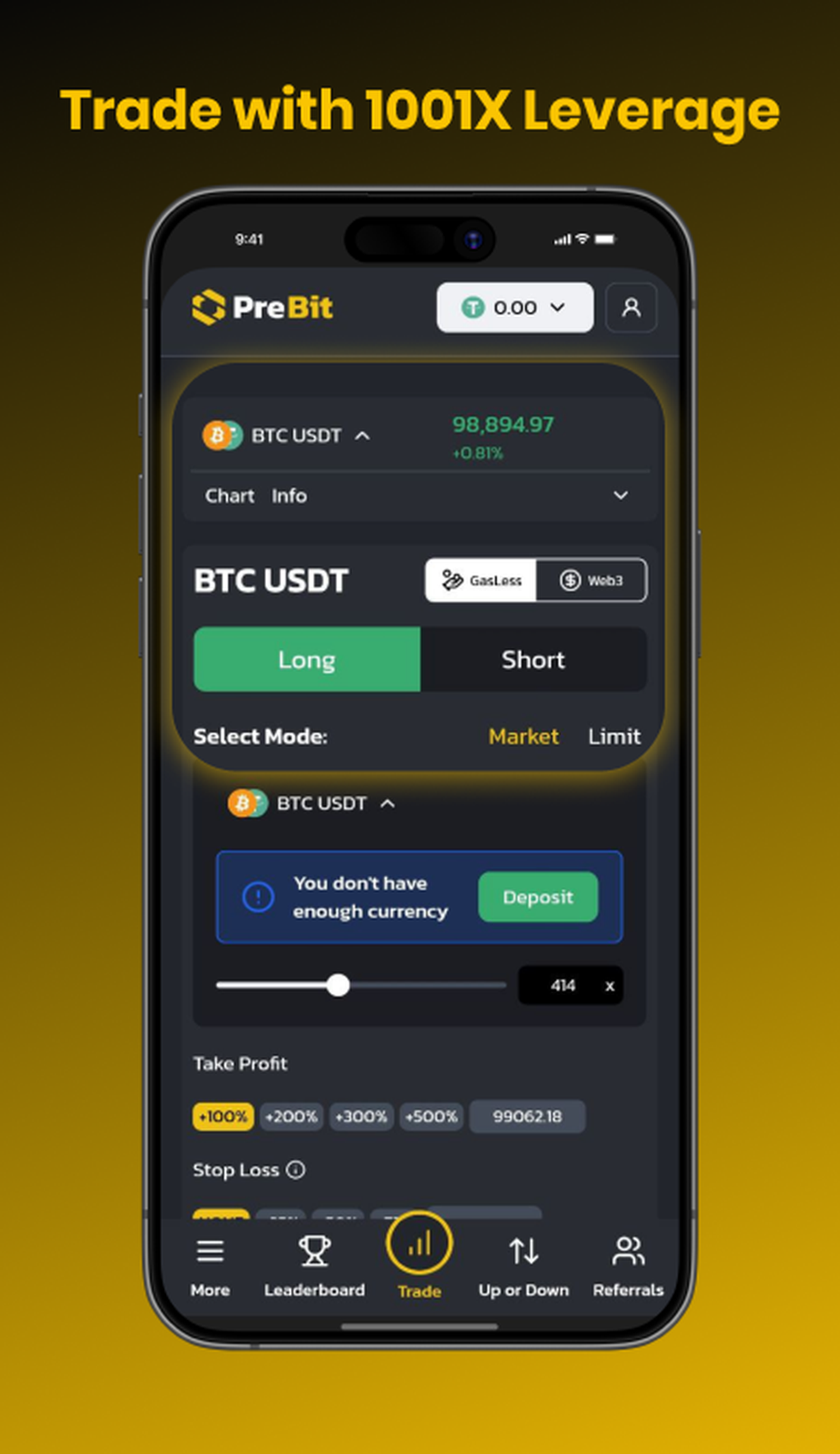 Prebit.io в Телеграм — скриншот 2