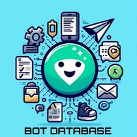 Bot Database Bot Telegram Logo