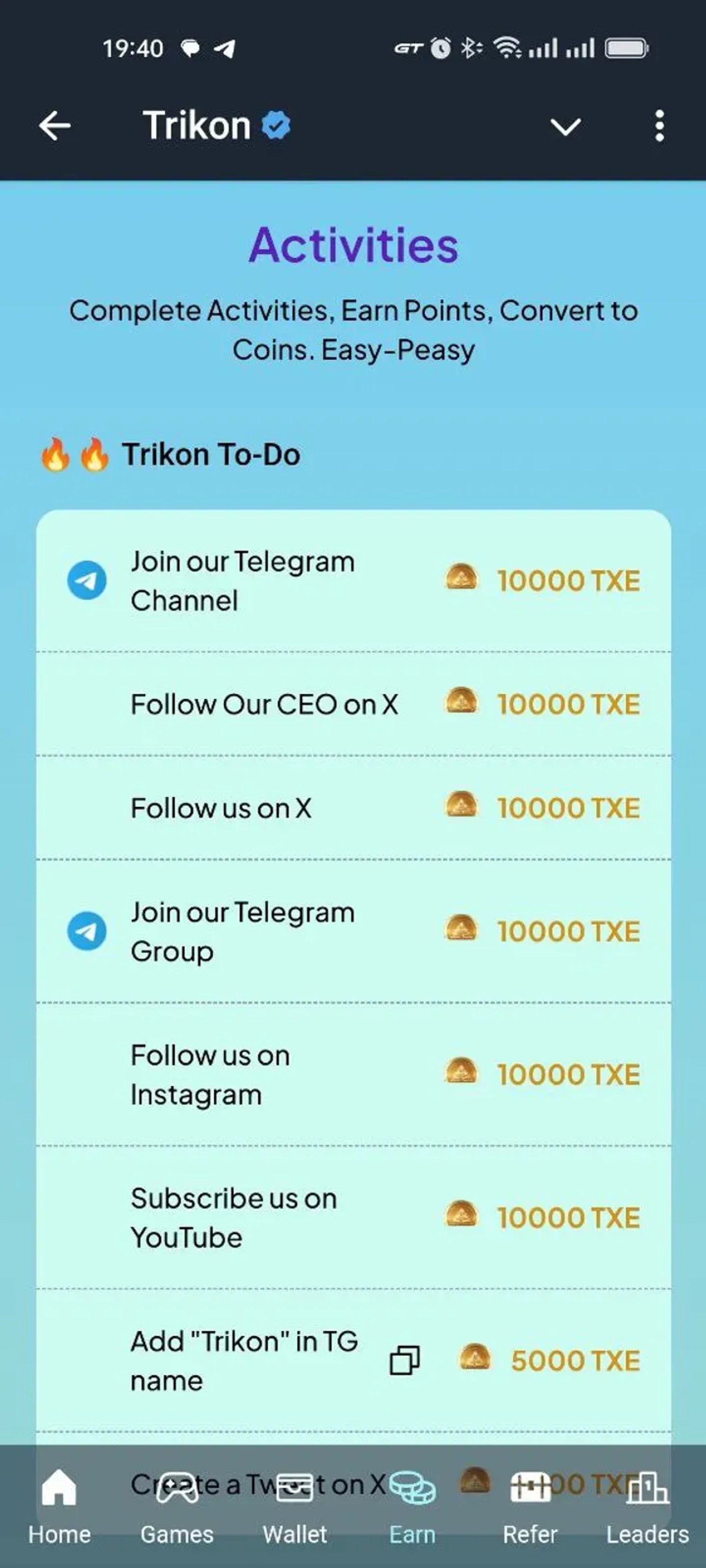 Trikon в Телеграм — скриншот 6