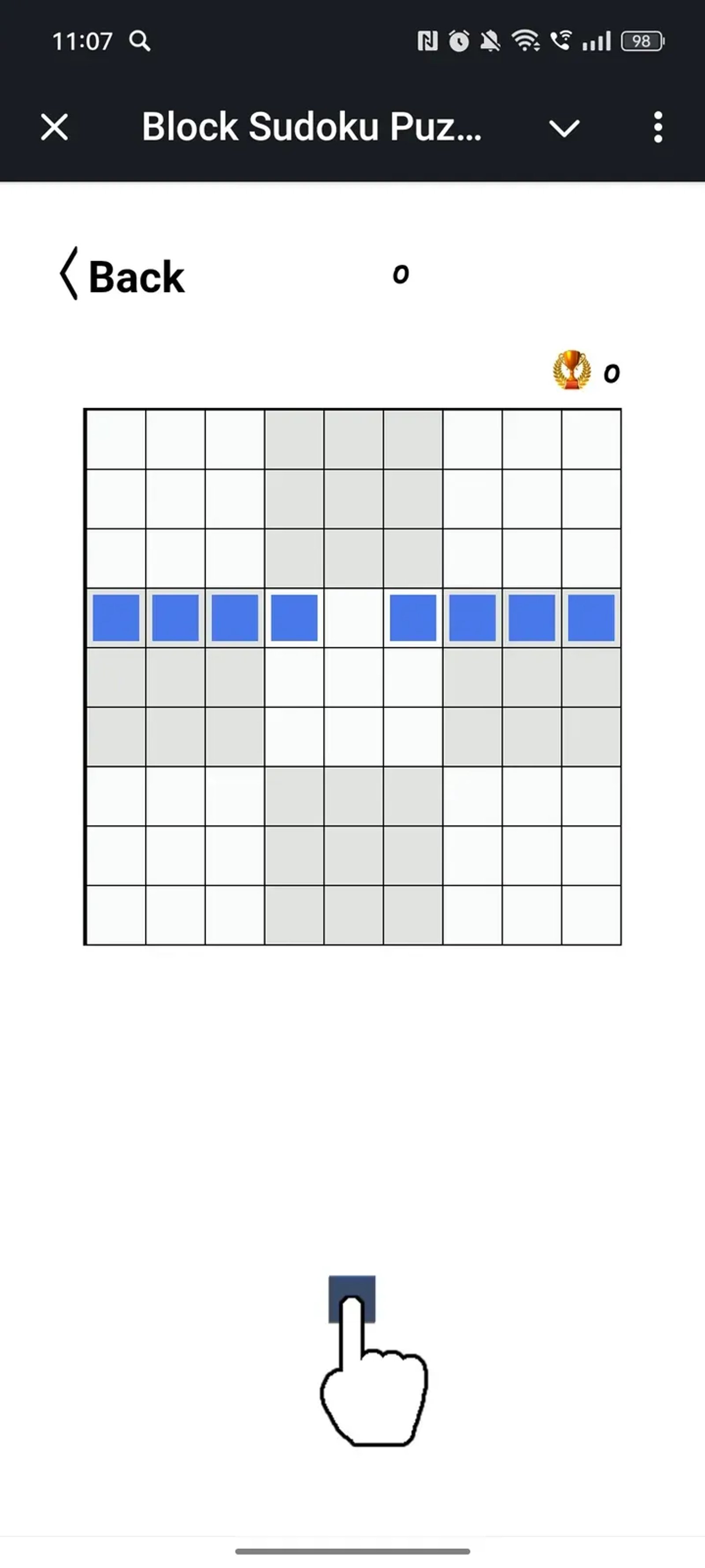 Block Sudoku Puzzle в Телеграм — скриншот 2