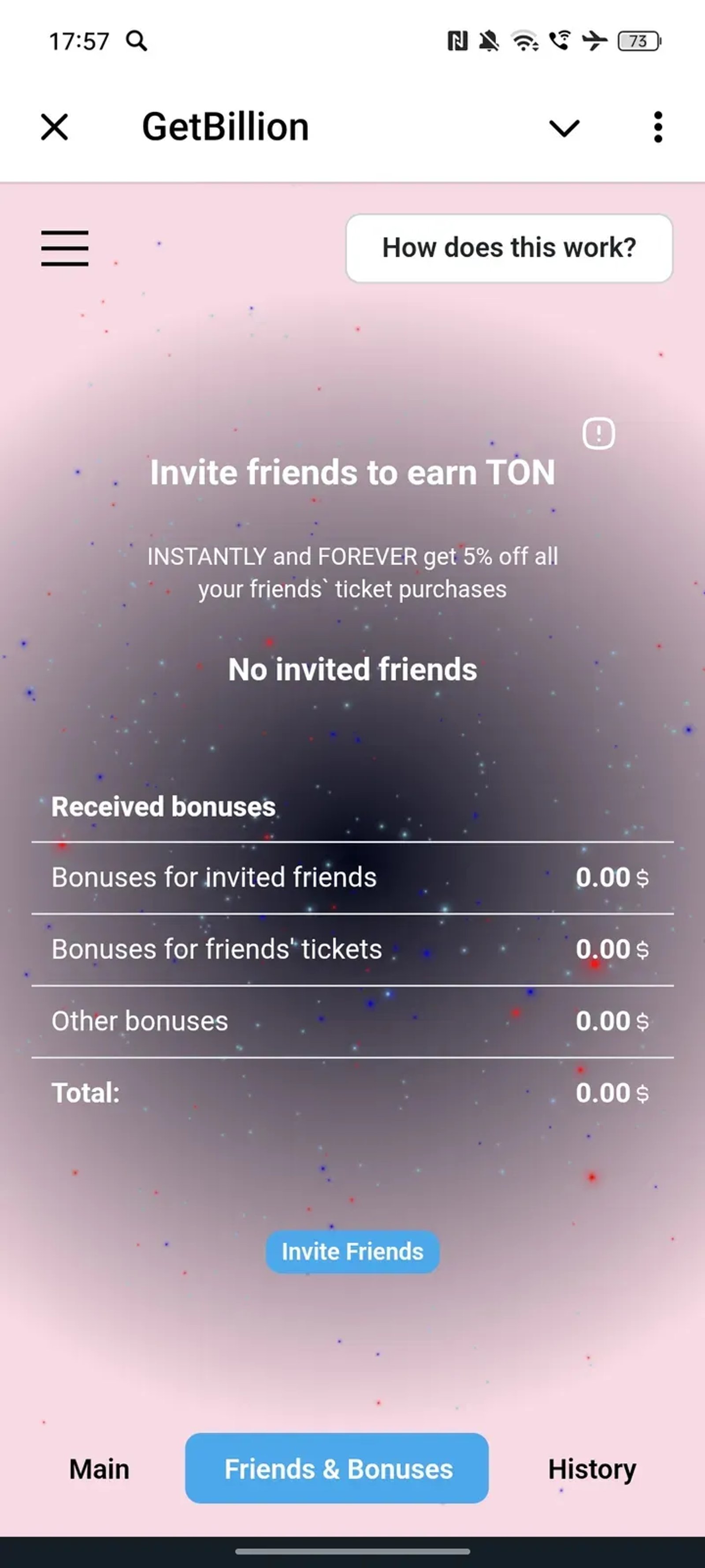 GetBillion в Телеграм — скриншот 2