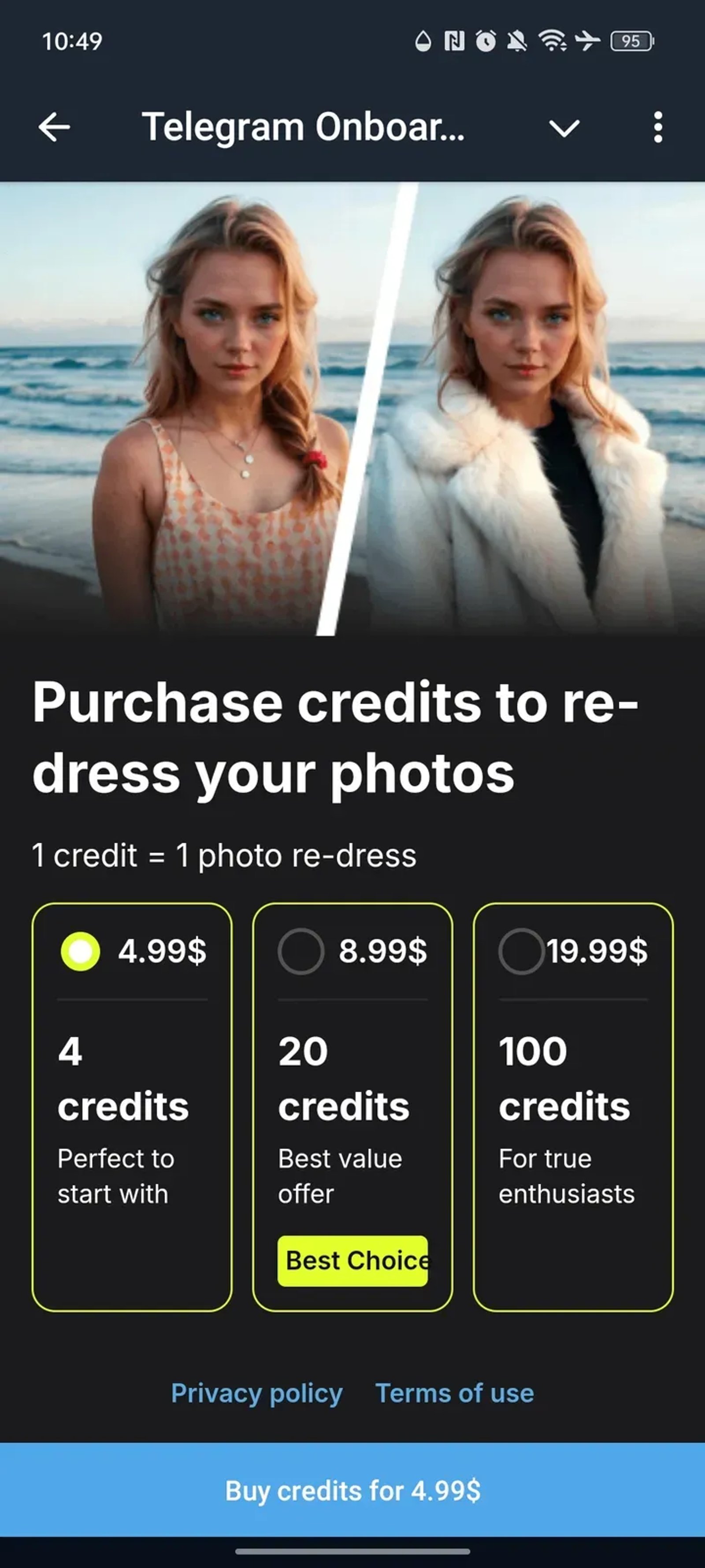 Telegram Onboarding Kit в Телеграм — скриншот 2