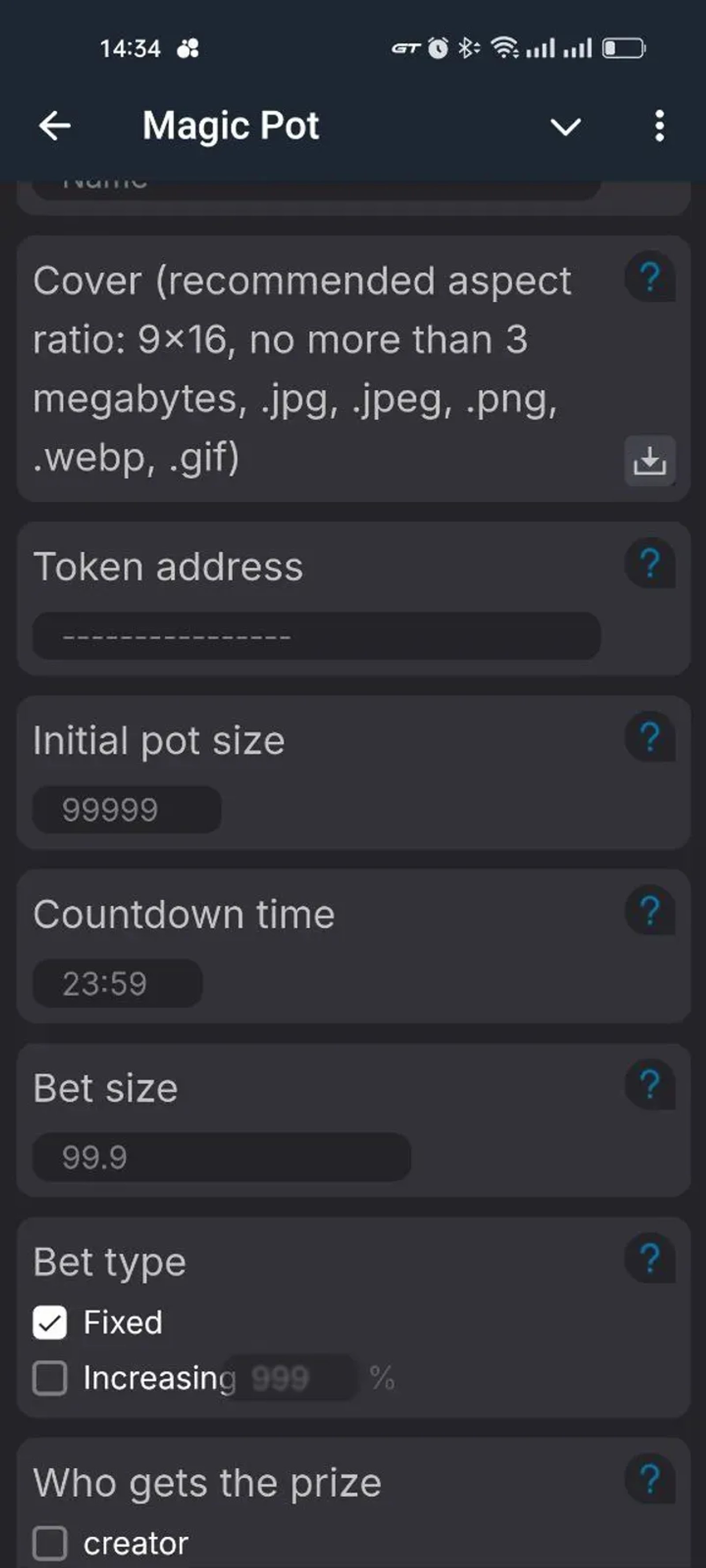 Magic Pot в Телеграм — скриншот 1