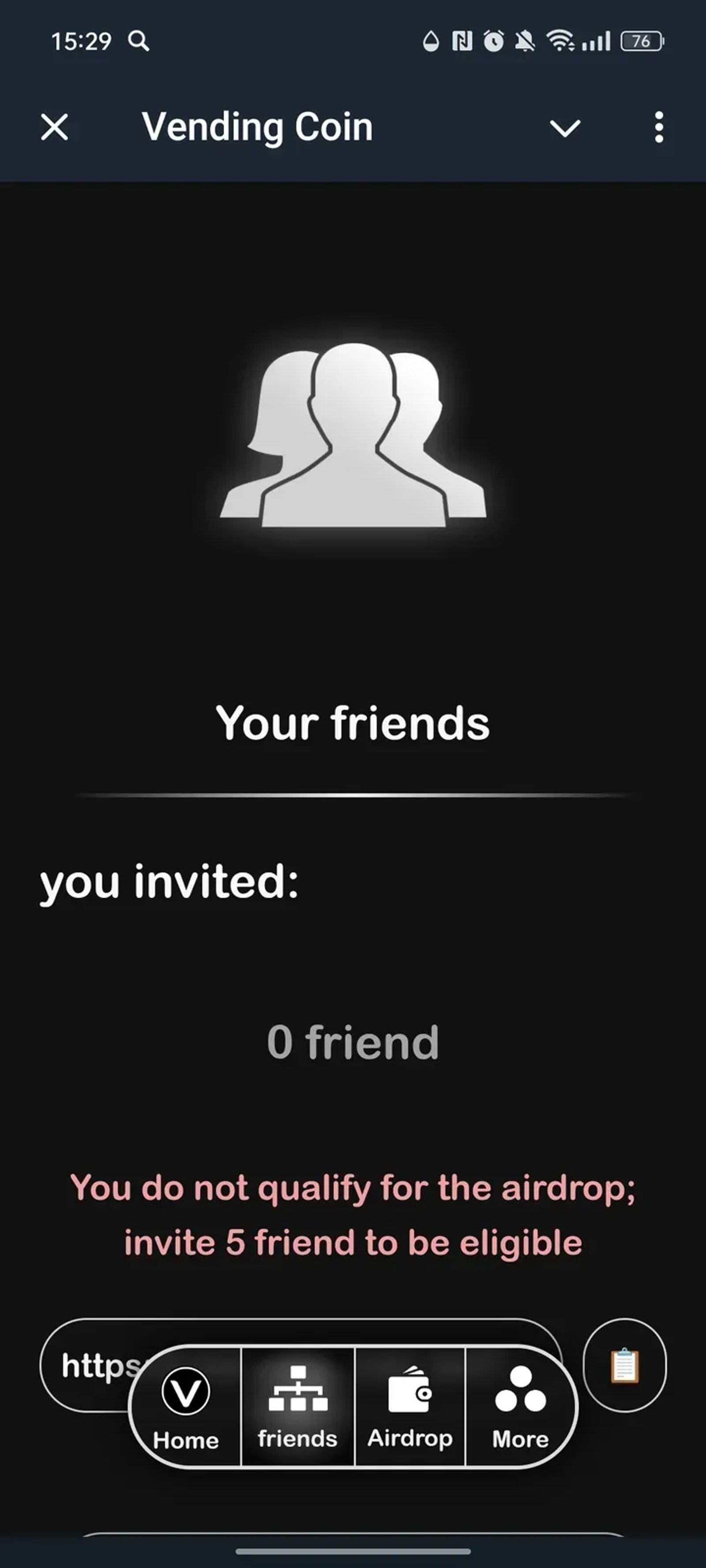 Vending Coin в Телеграм — скриншот 2