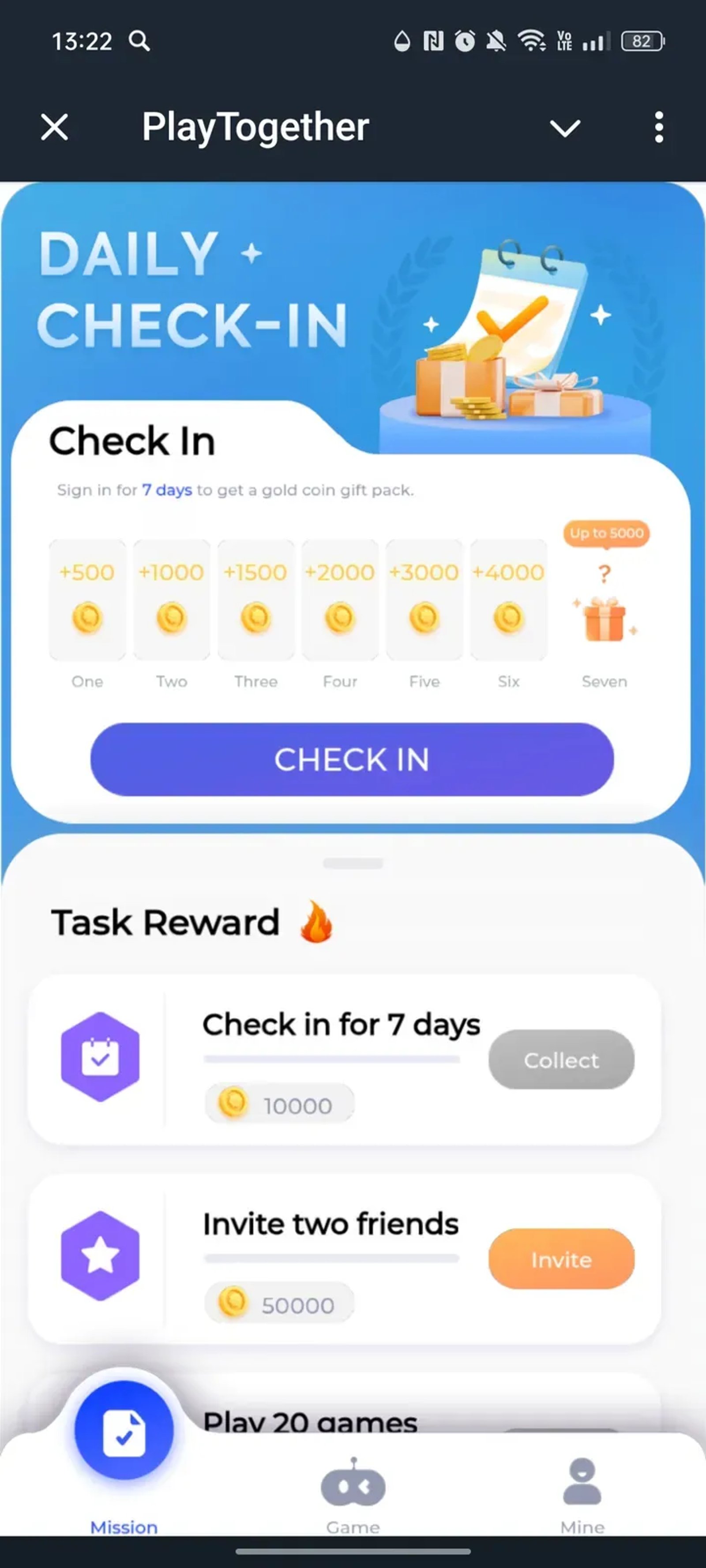PlayTogether в Телеграм — скриншот 2
