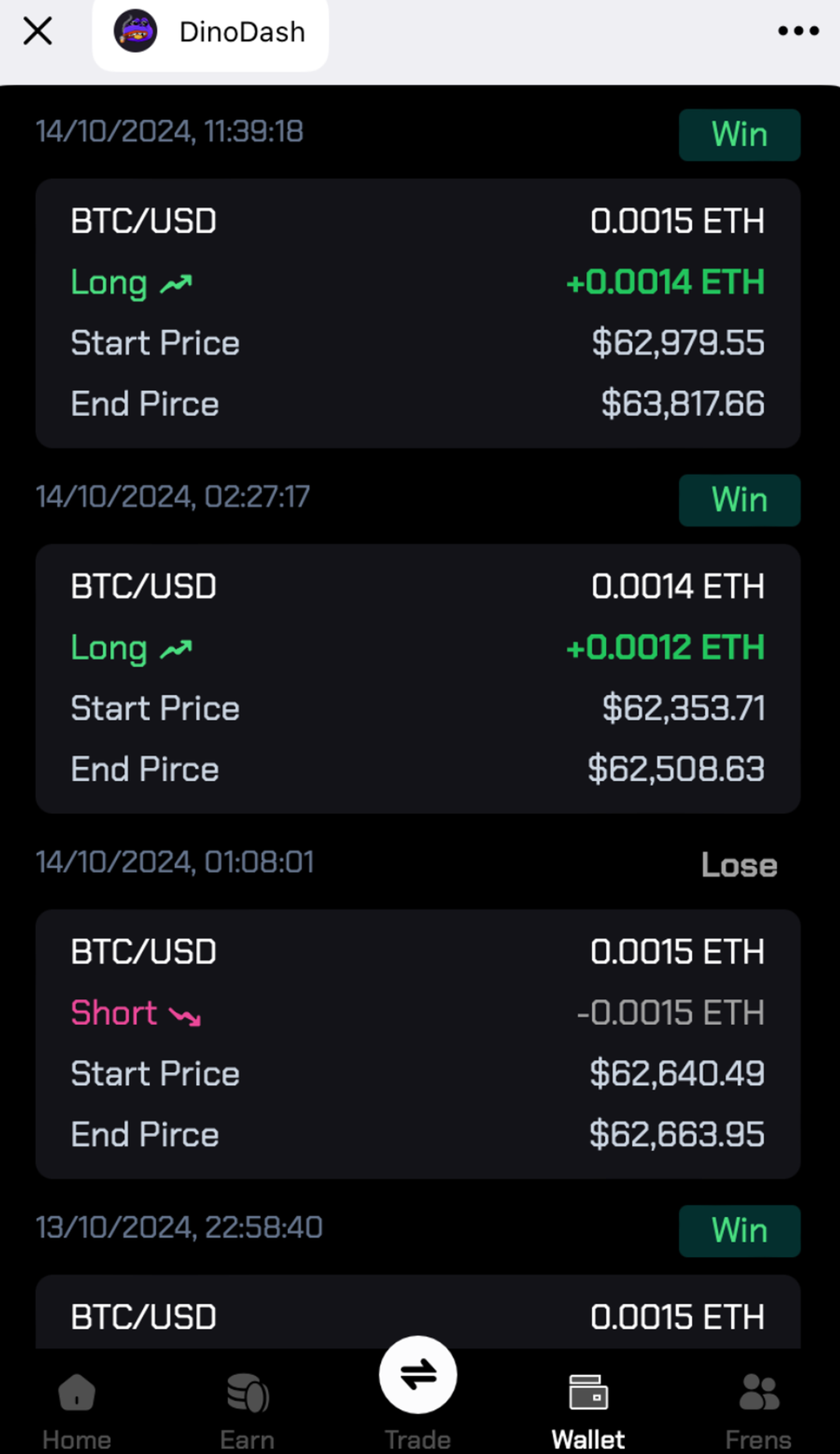 DinoDash Telegram Screenshot 3