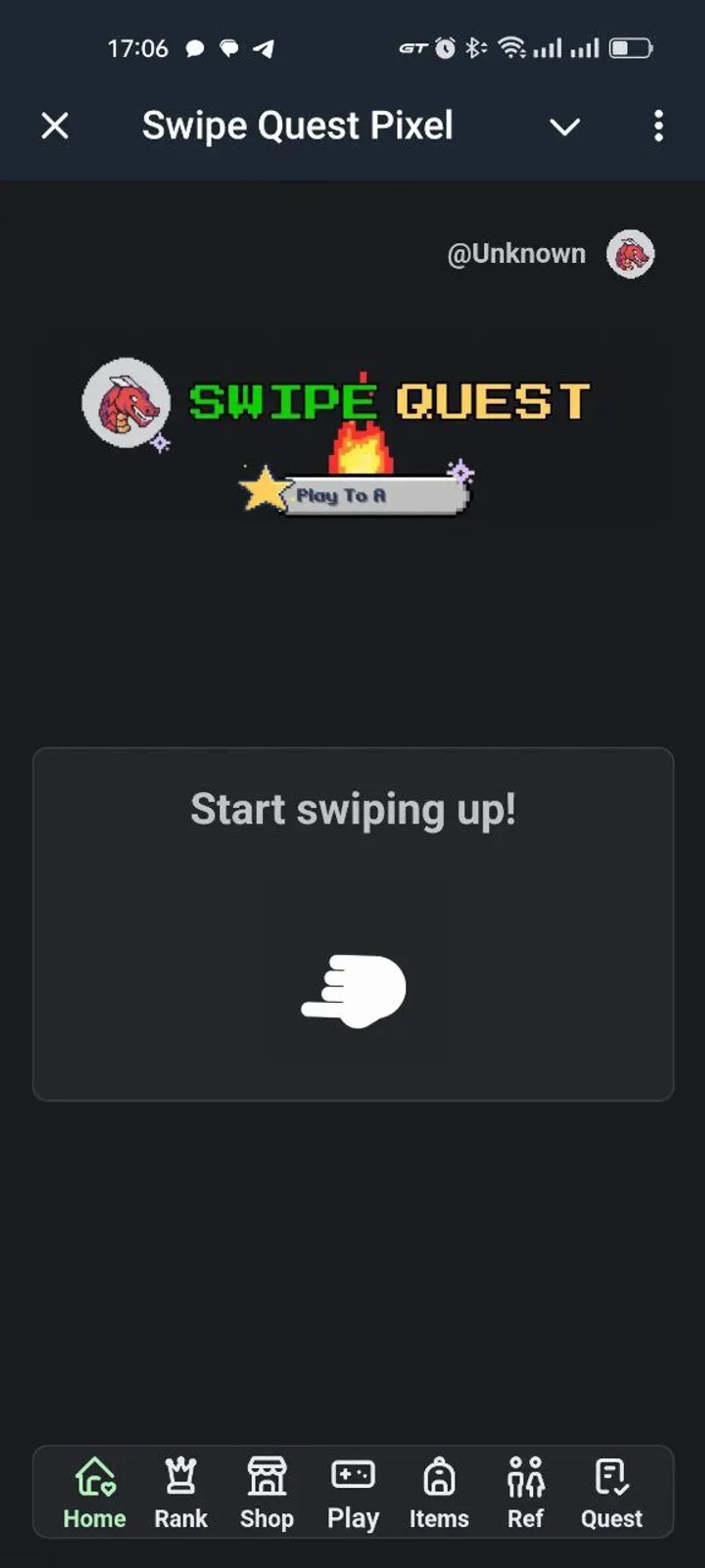 Swipe Quest Pixel в Телеграм — скриншот 6