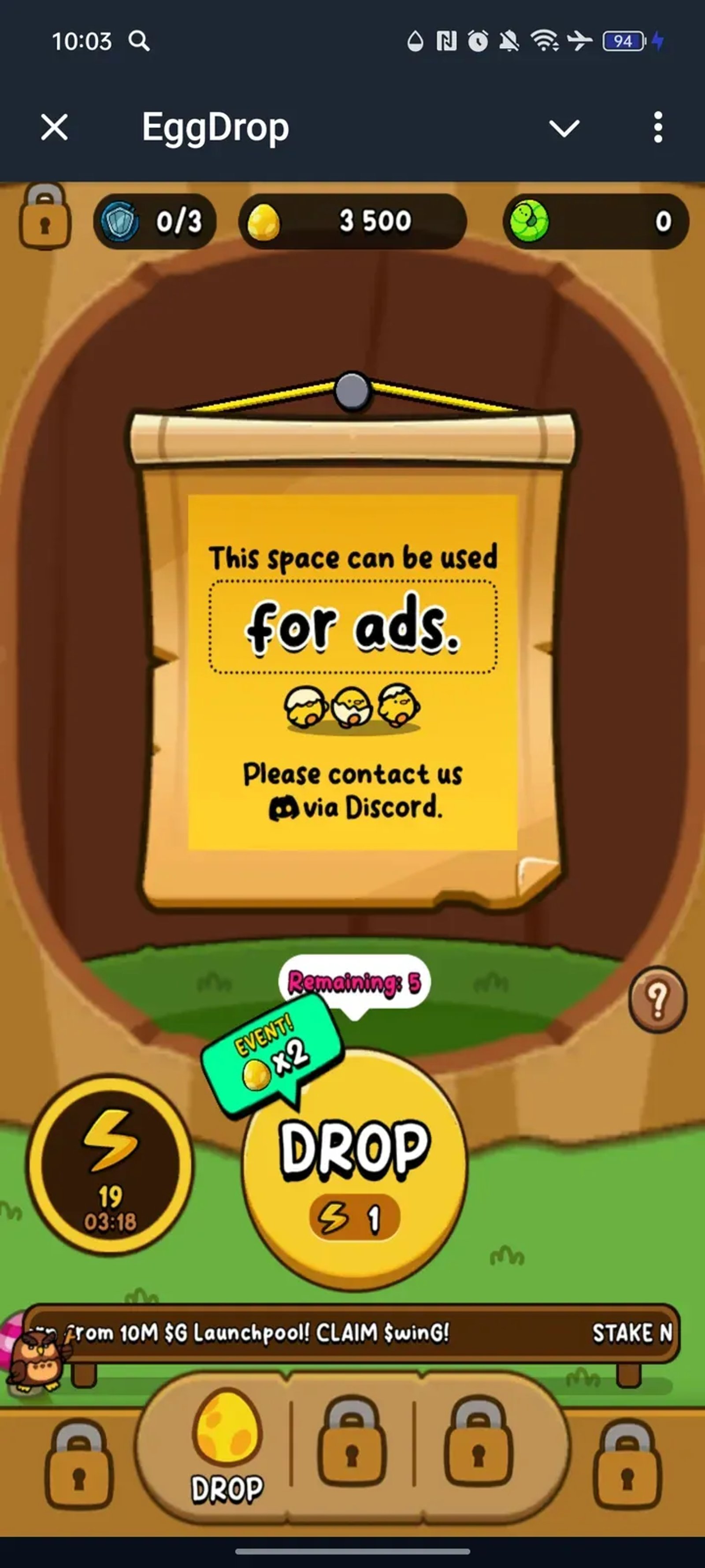 EggDrop Telegram Screenshot 1