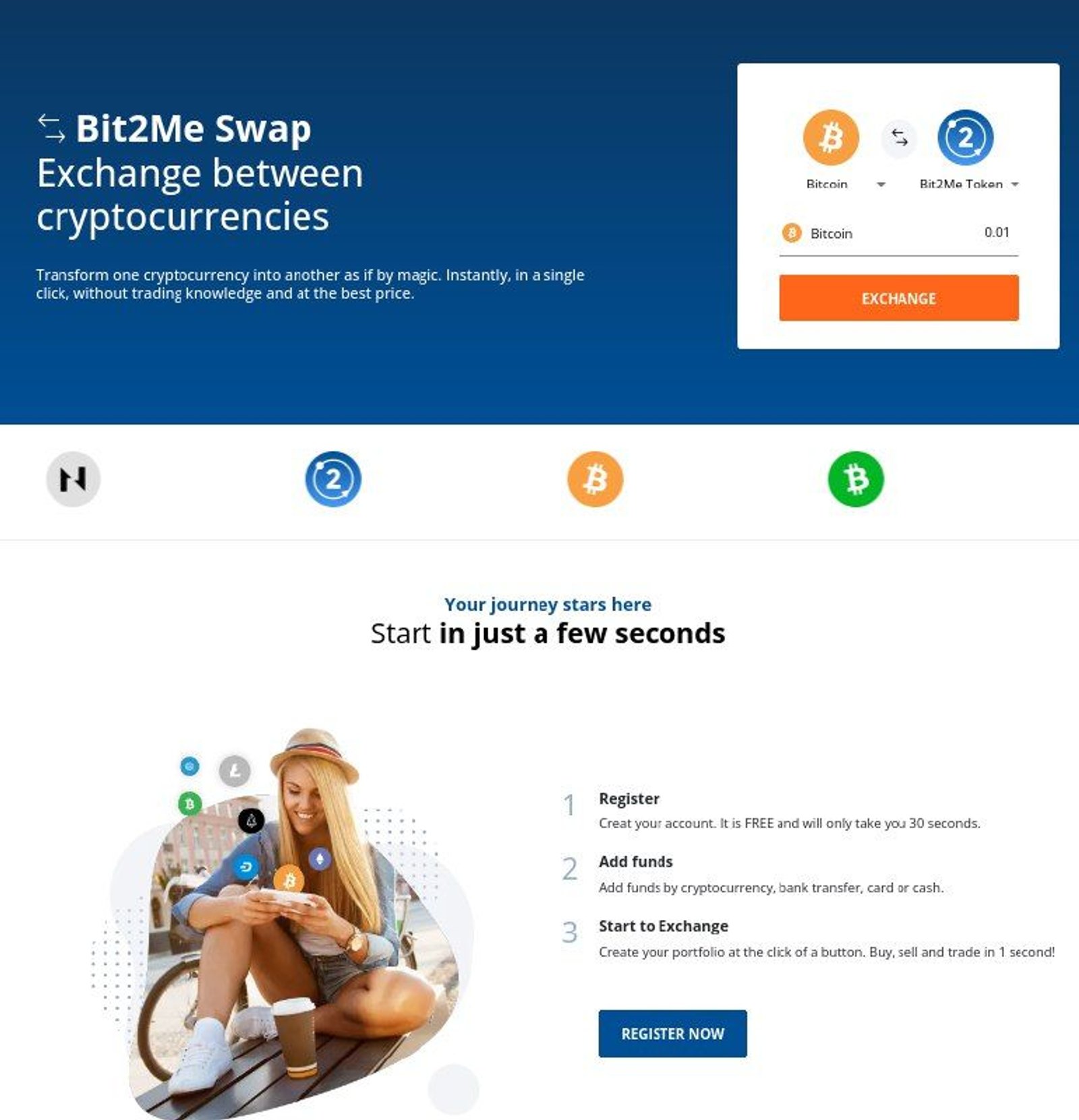 Bit2Me в Телеграм — скриншот 2