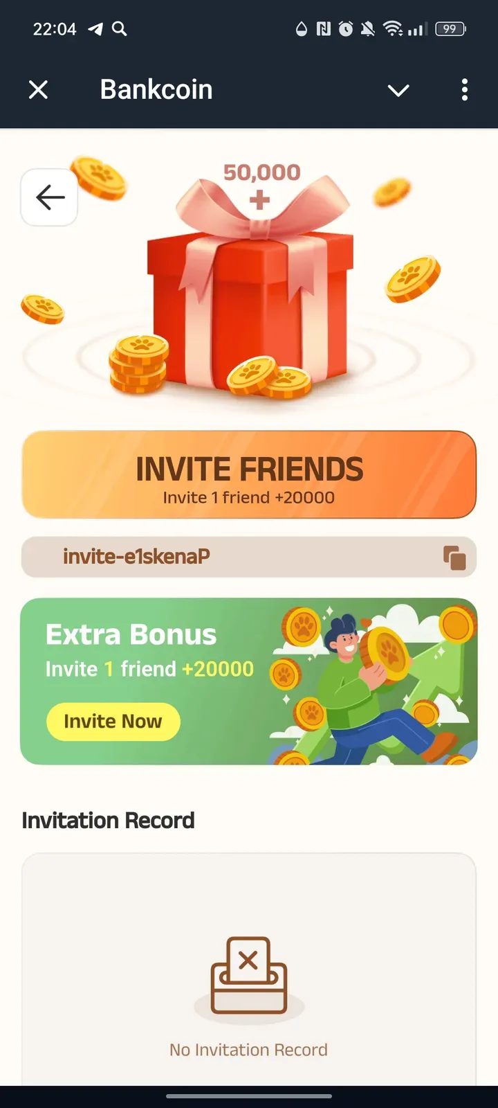 Bankcoin Telegram Screenshot 2