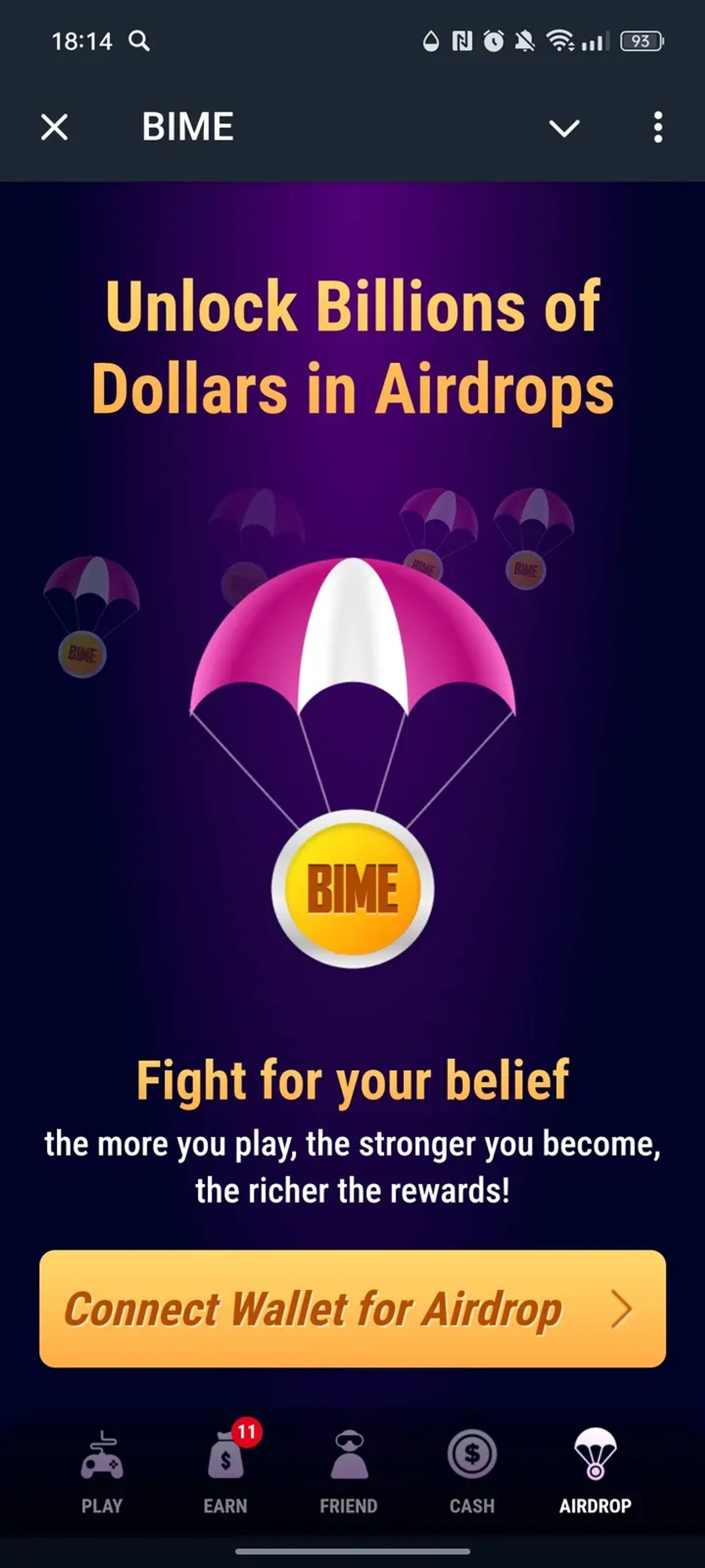 BIME в Телеграм — скриншот 4