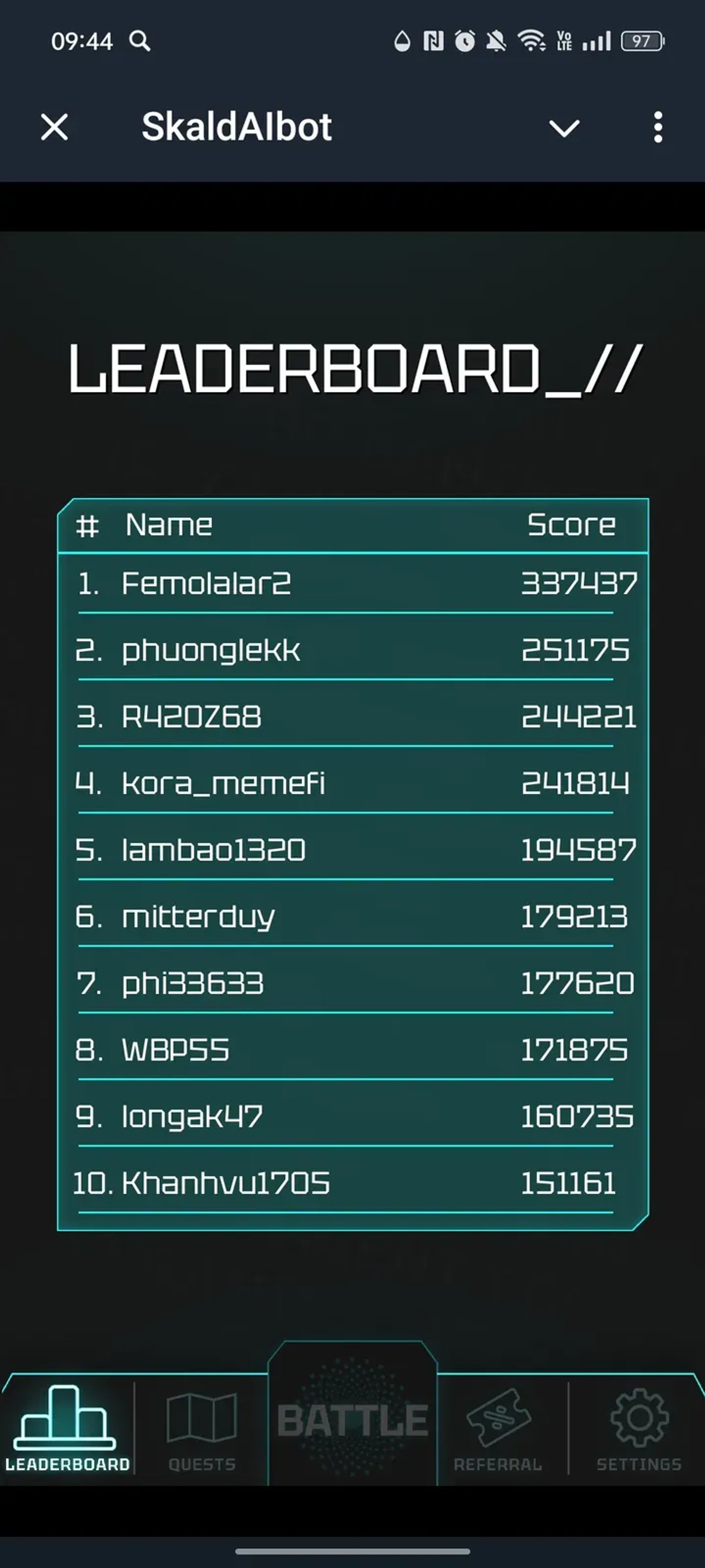 SkaldAIbot в Телеграм — скриншот 4