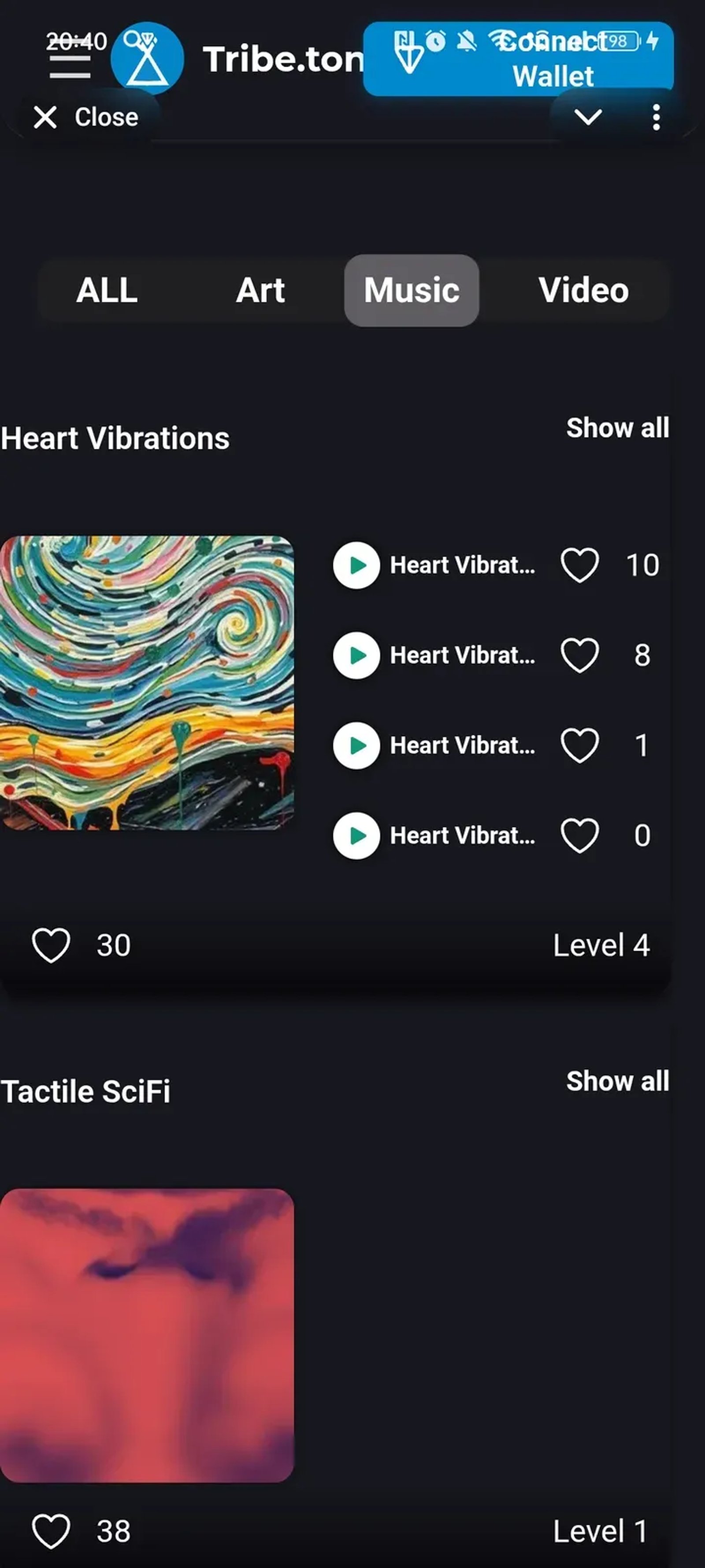 TRIBE TON APP в Телеграм — скриншот 2